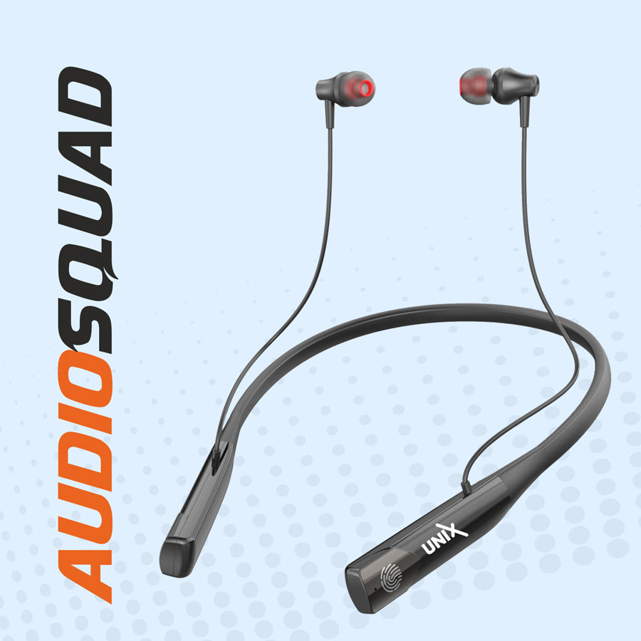 Unix UX W1 Wireless Neckband Audio Squad Touch Control