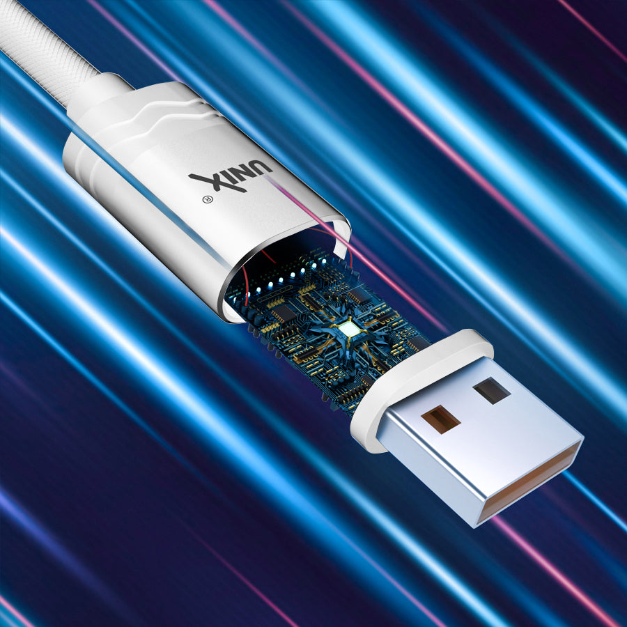 Unix UX-GS24 Best Data Cable lightning white inside