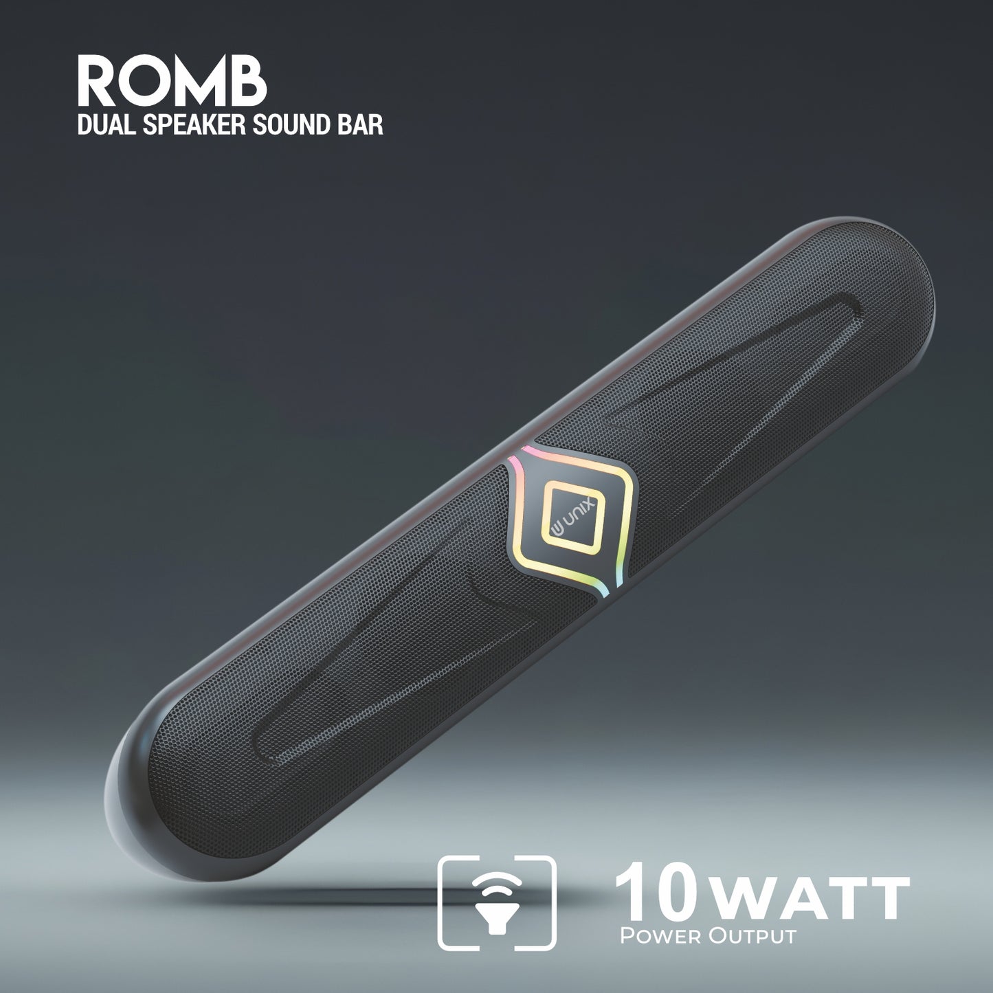 Romb 10W RGB Bluetooth Speaker