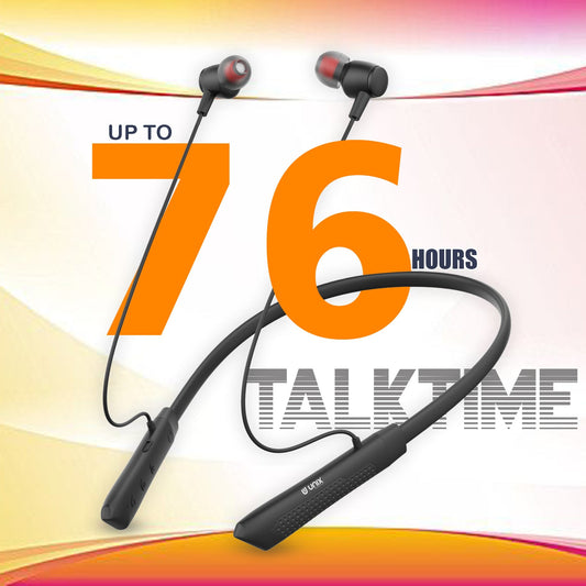 Unix UX-700 Horizon Wireless Neckband - Long Lasting Battery Life - Unixindia.