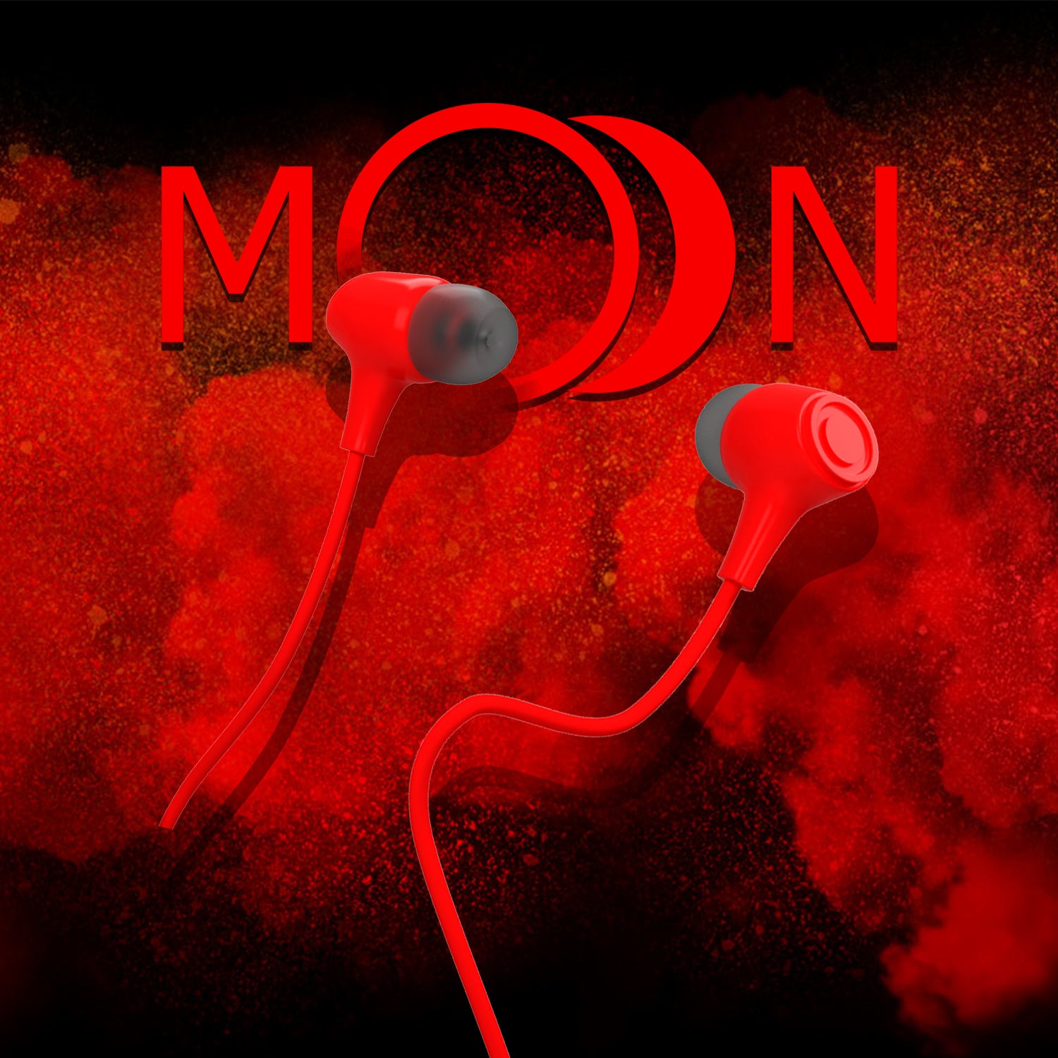 Unix Moon Wired Earphones with Stereo Sound