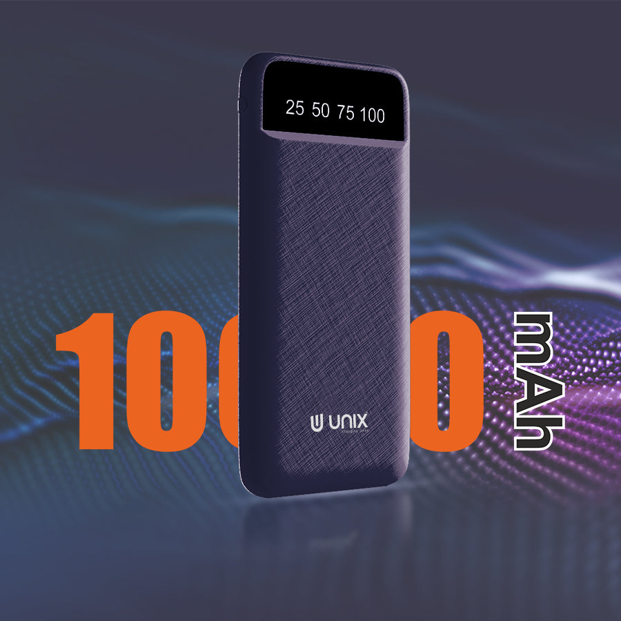 Unix UX-1520 10000mAh Power Bank - Stay Charged Anywhere, Anytime