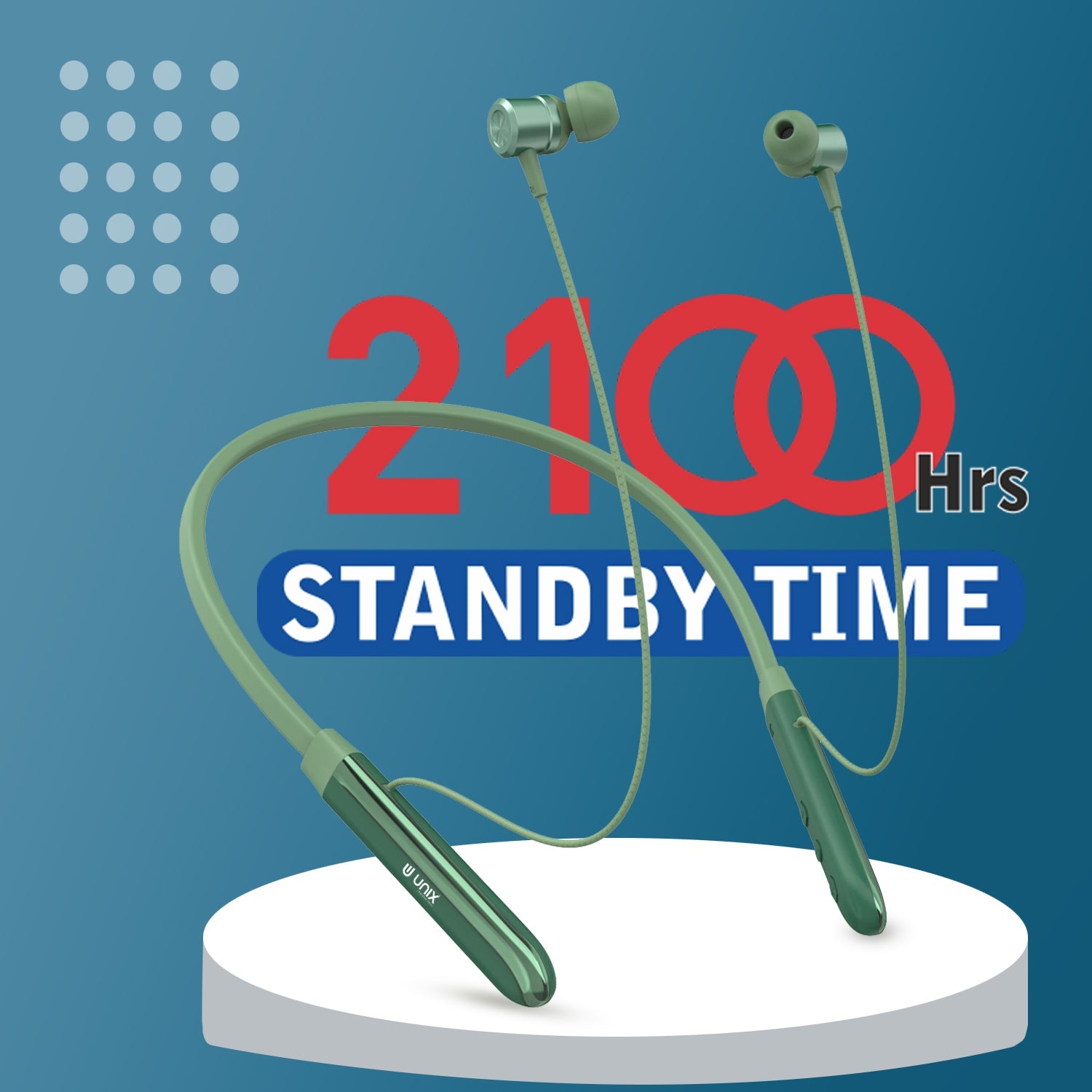 Unix UX-M15 Best Wireless Neckband - Unixindia.