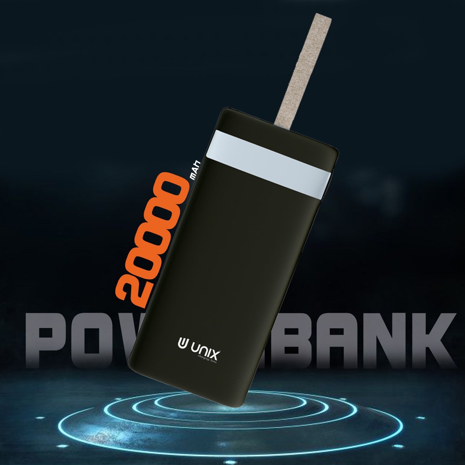 Unix UX-1517 Four In One Power Bank with LED Light - Unixindia.