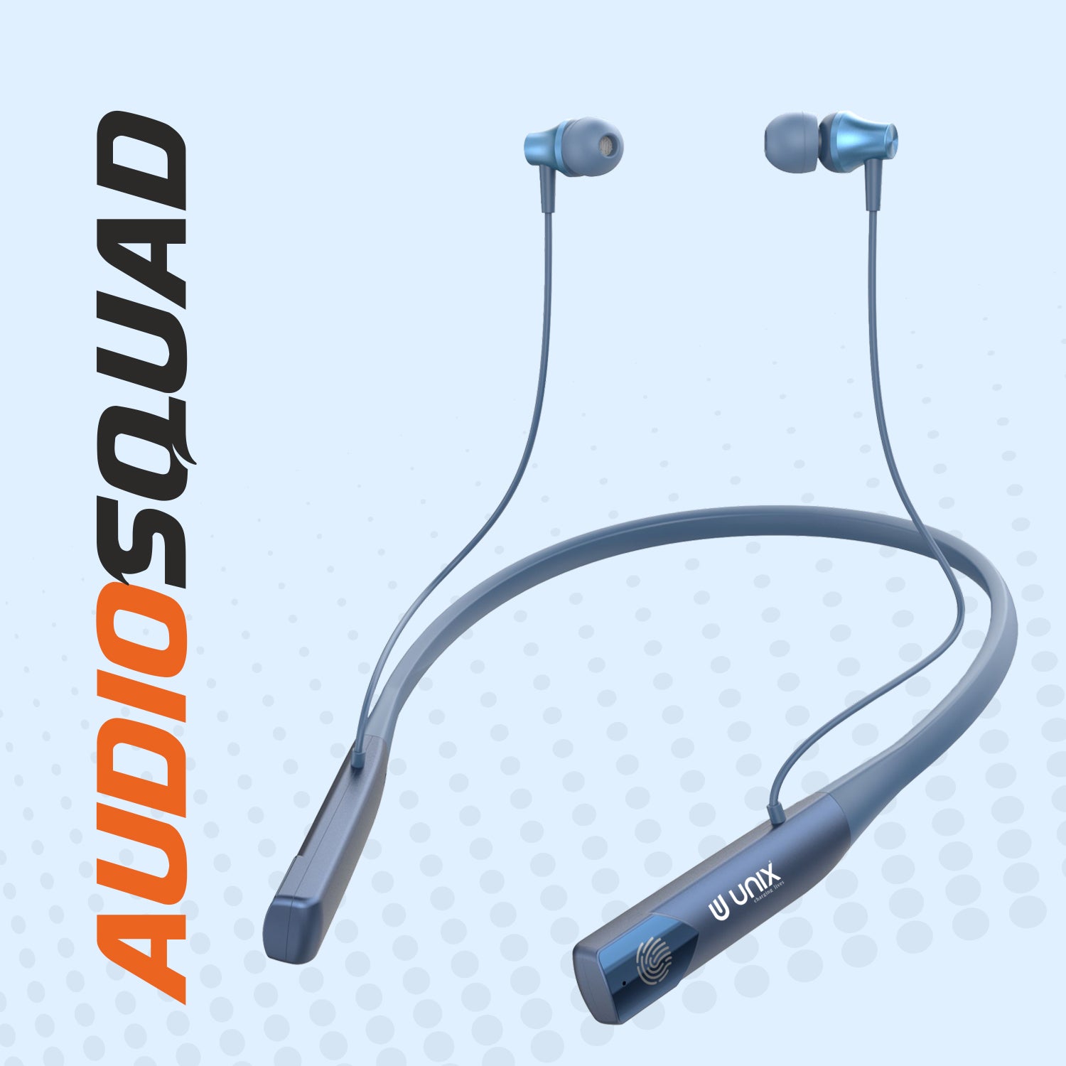 Unix UX-W1 Wireless Neckband - Audio Squad Touch Control