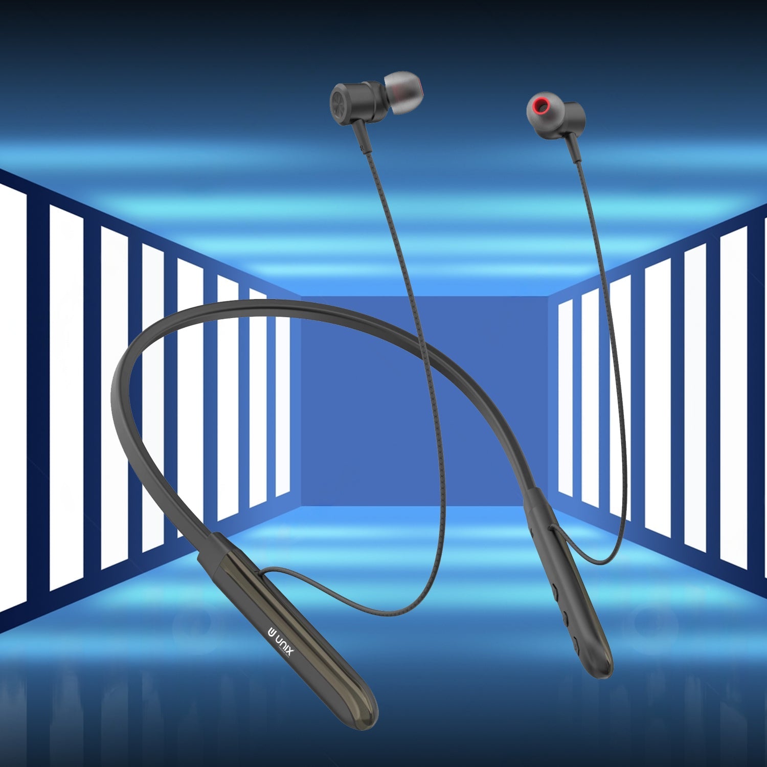 Unix UX-M15 Best Wireless Neckband - Unixindia.