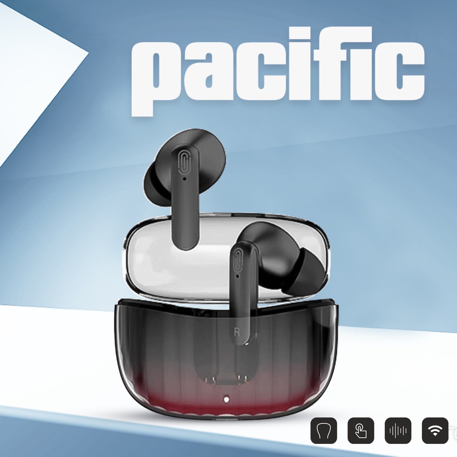 Unix UX-W3 Best Wireless Earbuds - Pacific Powerful Sound