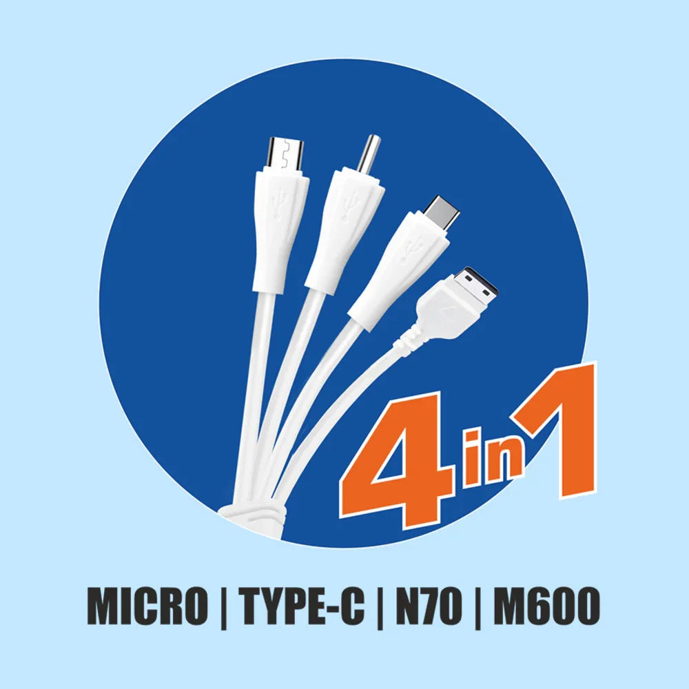 Unix 4 In 1 DC Smart Charger - Dual USB, 4AMP Output Under 500