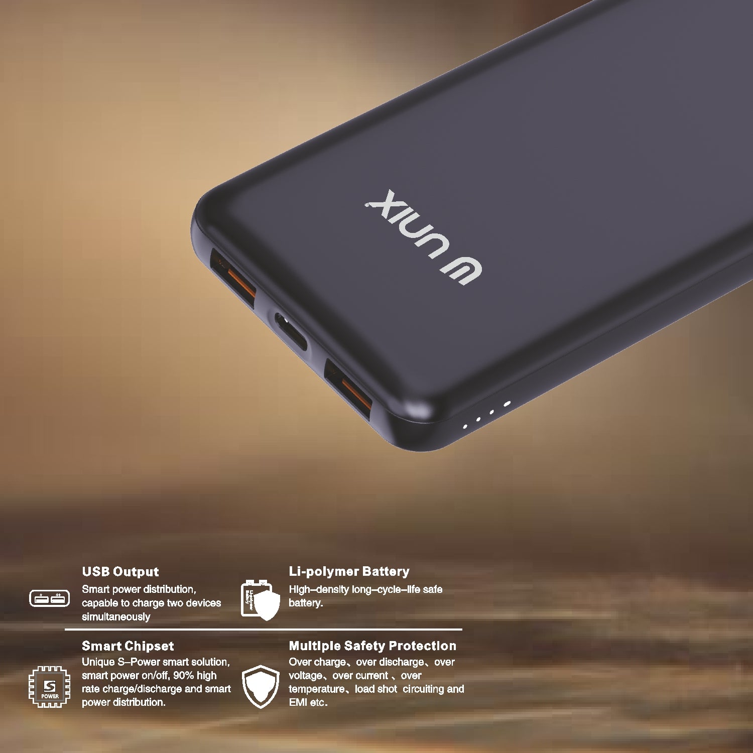 UNIX UX-1529 Power Bank