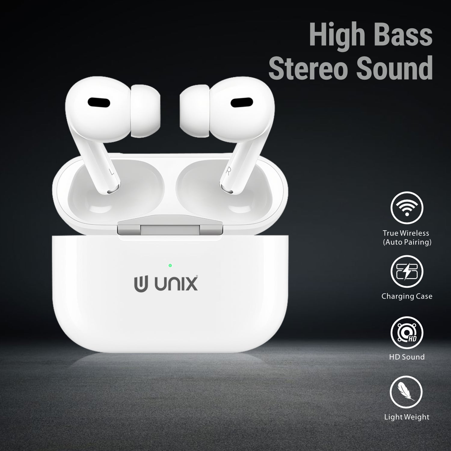 UNIX Airbuds Pro 5 True Wireless Earbuds