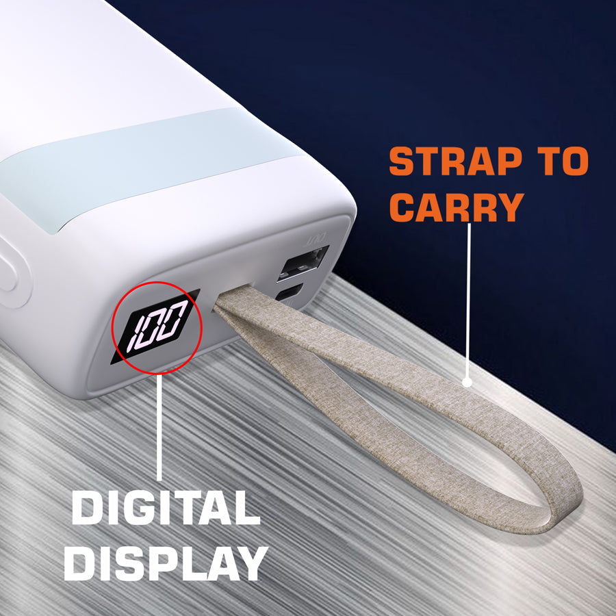 Unix UX-1517 Four In One Power Bank with LED Light - Unixindia.