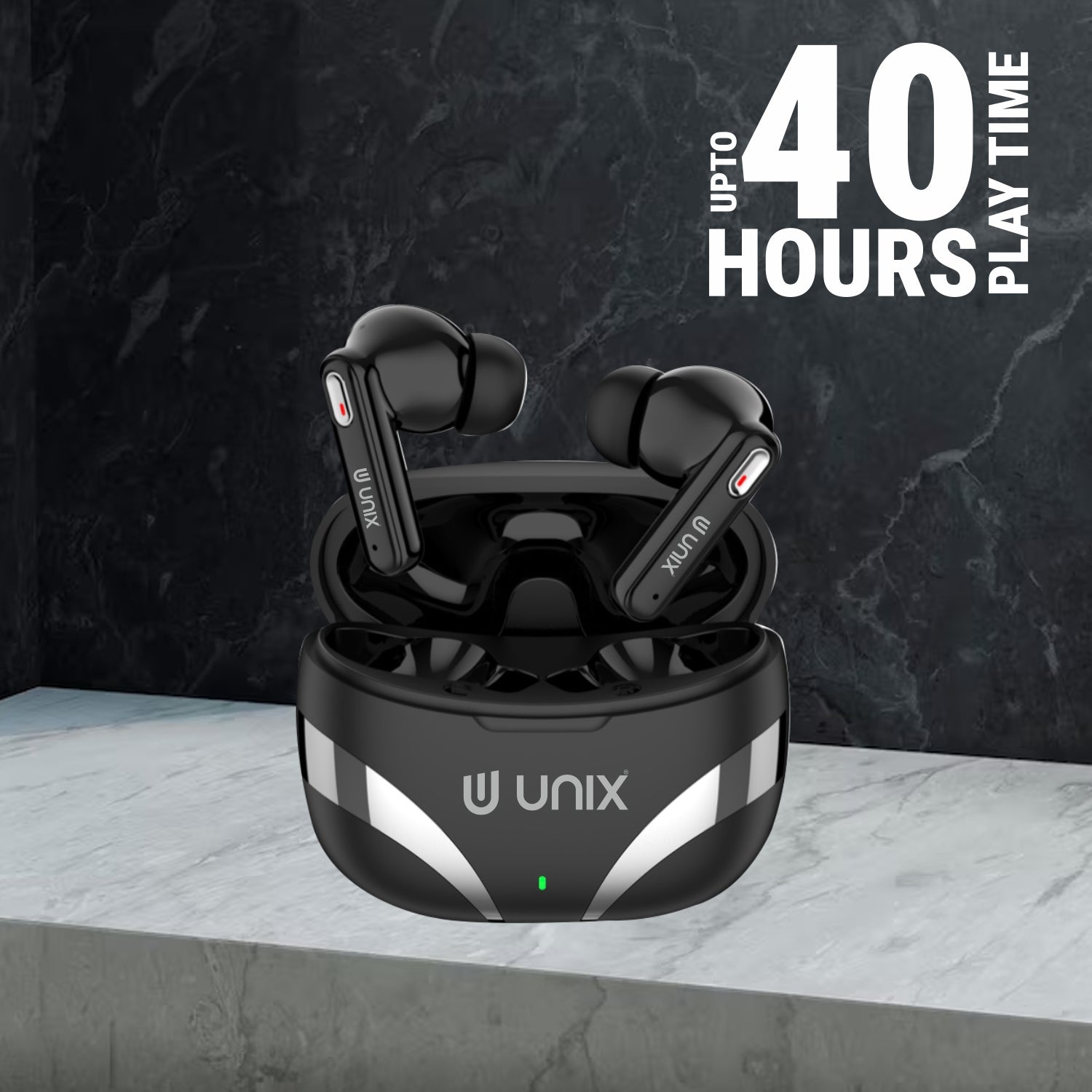 Unix UX-W4 Wings Airbus -Premium Sound and upto 40 Hours Play Time