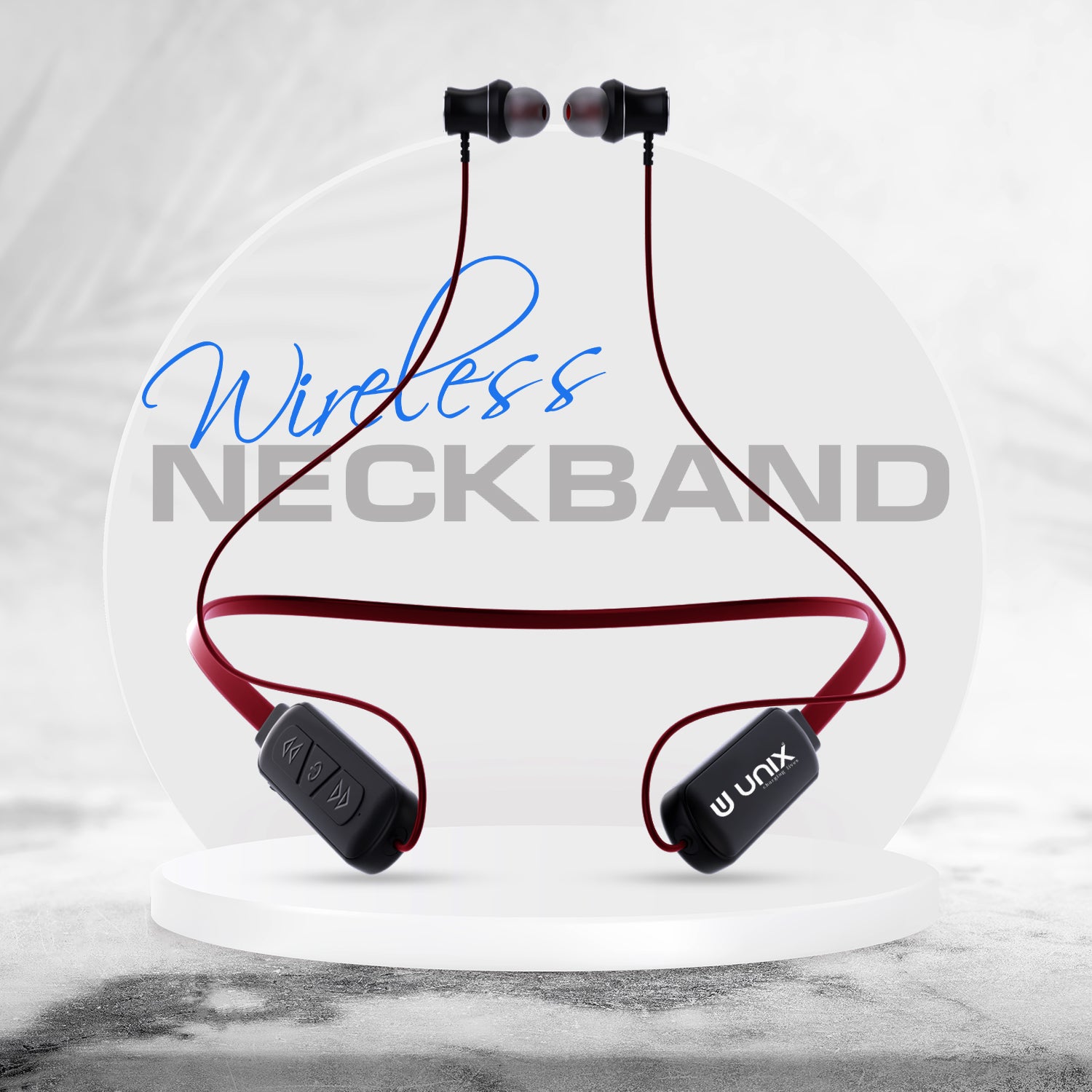 Unix UX-MX2 Supreme Wireless Neckband - Experience ultimate wireless freedom