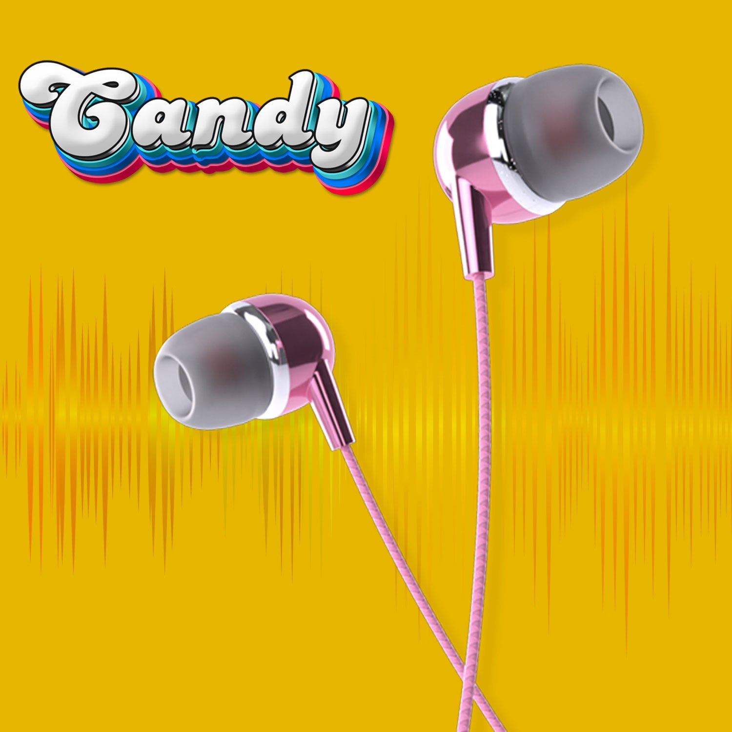 Unix Candy Best Wired Earphones - Premium Stereo Sound - Unixindia.