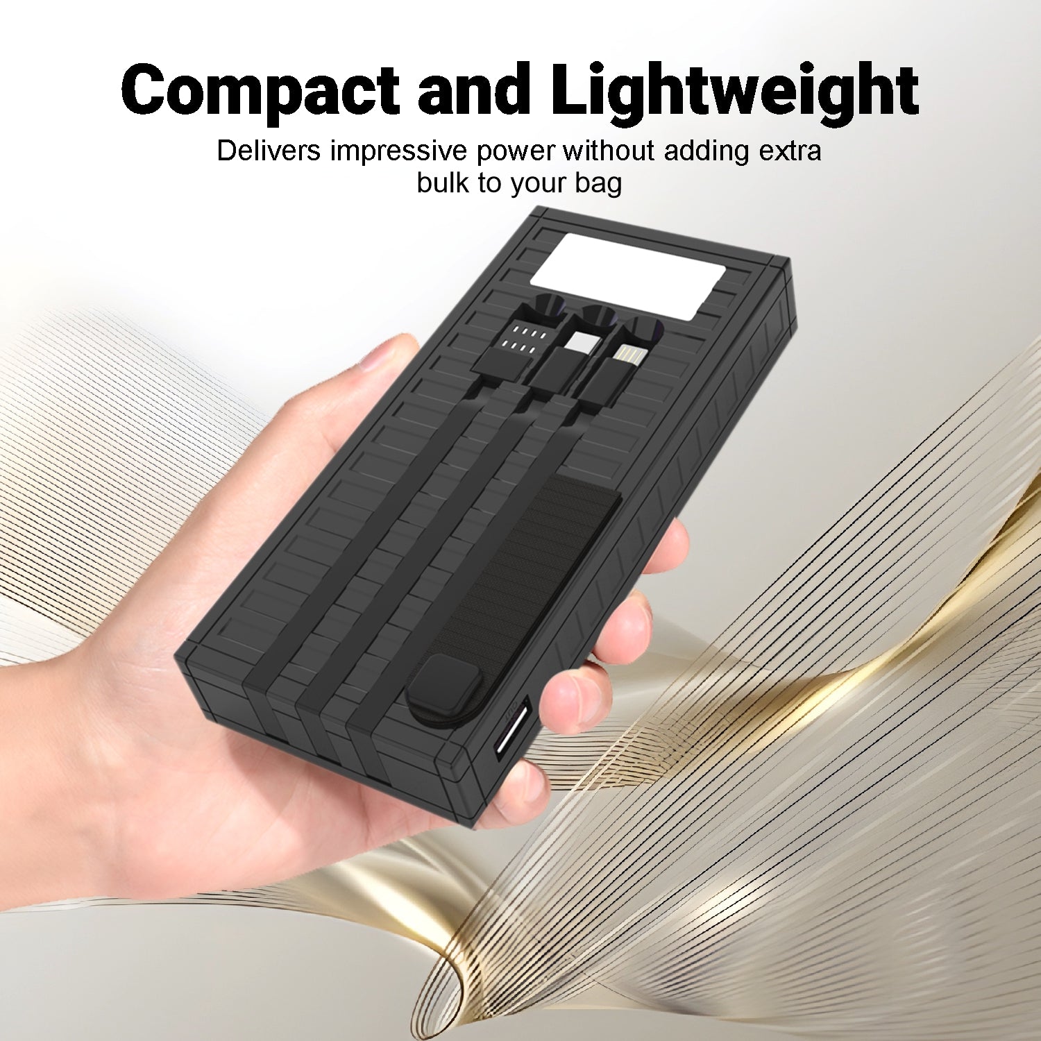 Lightweight Design äóñ Sleek, pocket-friendly, and perfect for travel use.