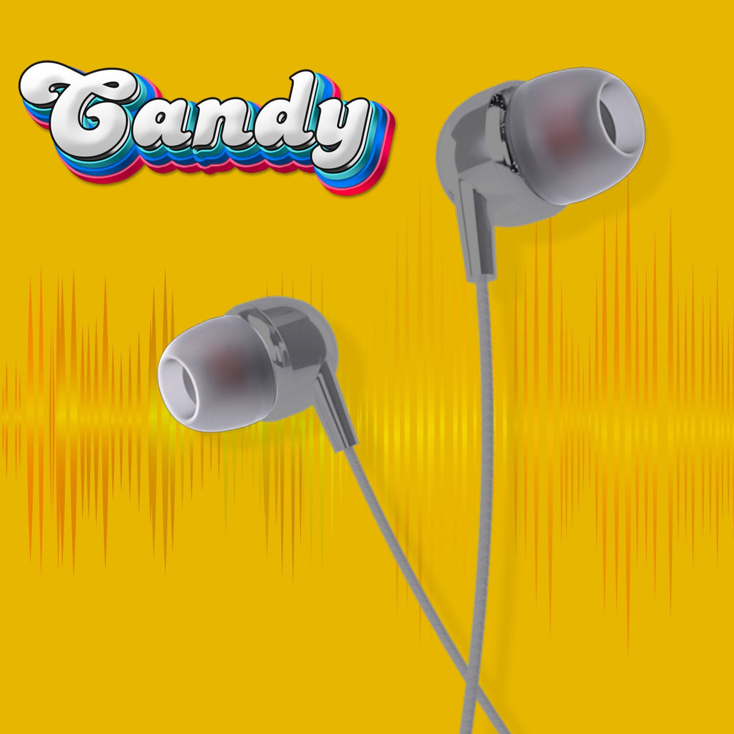 Unix Candy Best Wired Earphones - Premium Stereo Sound