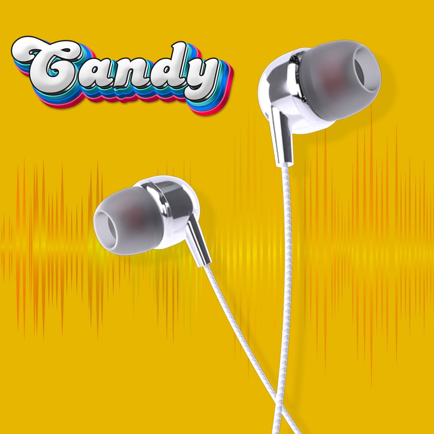 Unix Candy Best Wired Earphones - Premium Stereo Sound - Unixindia.