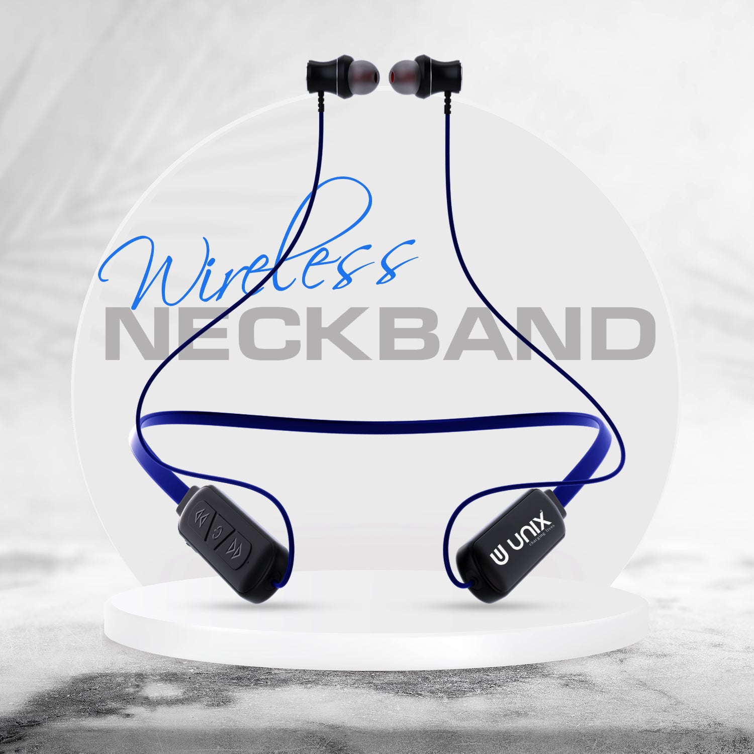 Unix UX-MX2 Supreme Wireless Neckband - Experience ultimate wireless freedom