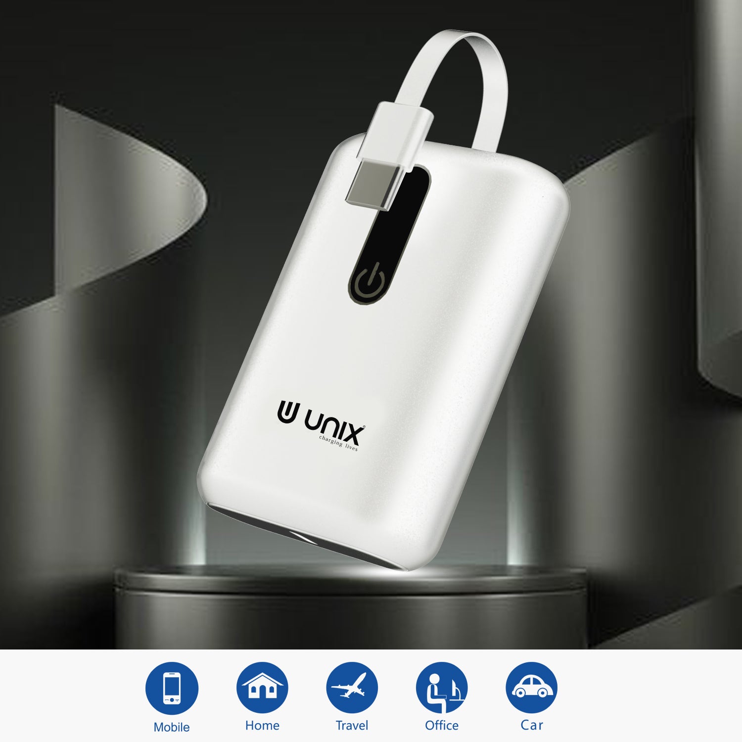 Unix UX-1515 All-in-One Compact PD Power Bank