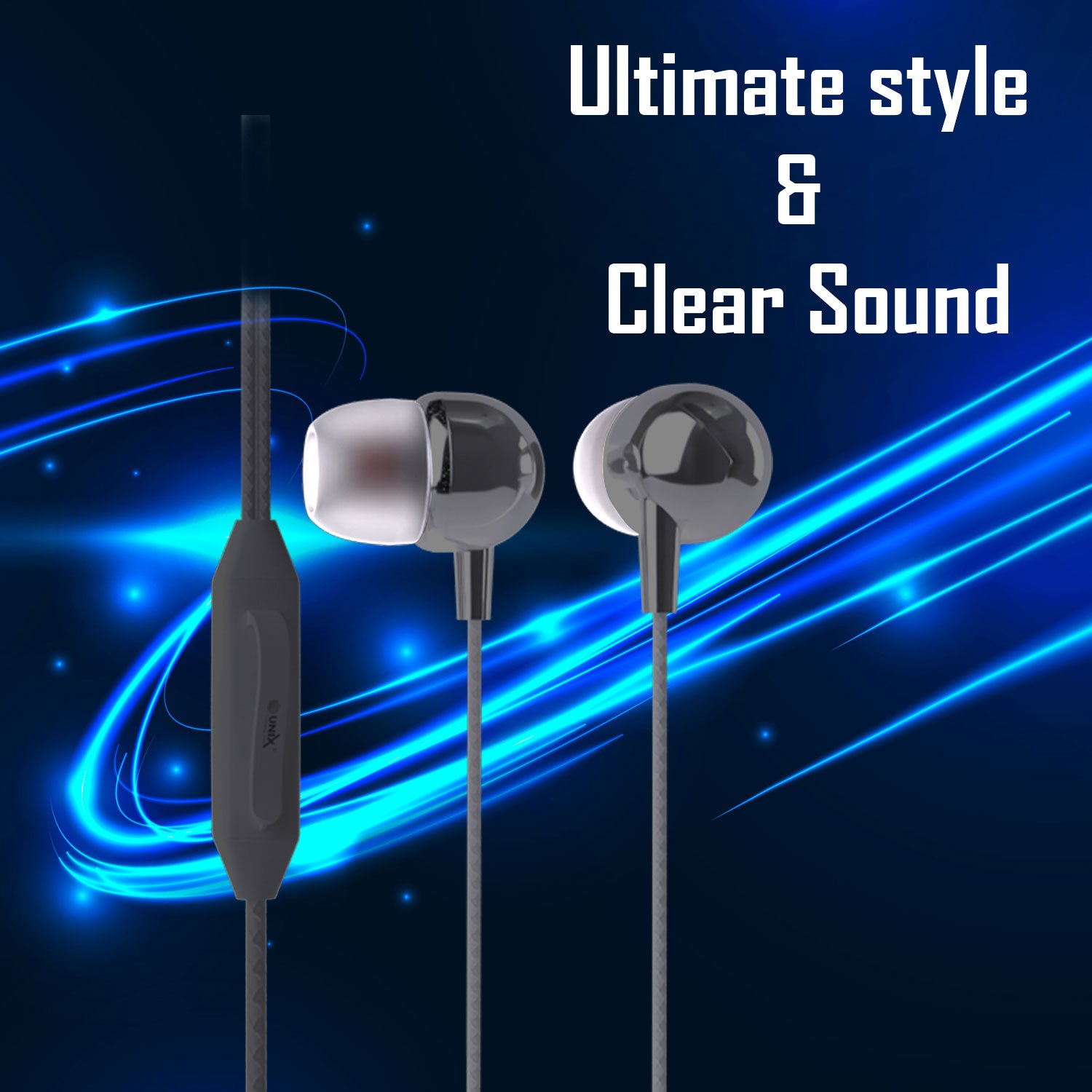 Unix Candy Best Wired Earphones - Premium Stereo Sound