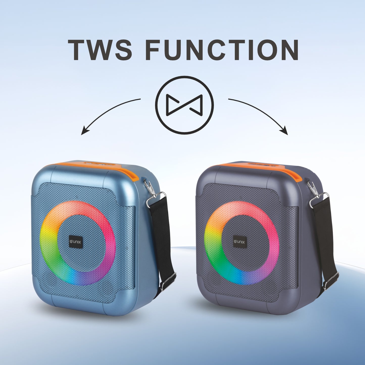 Unix Q Box XB-U66 Wireless Speaker