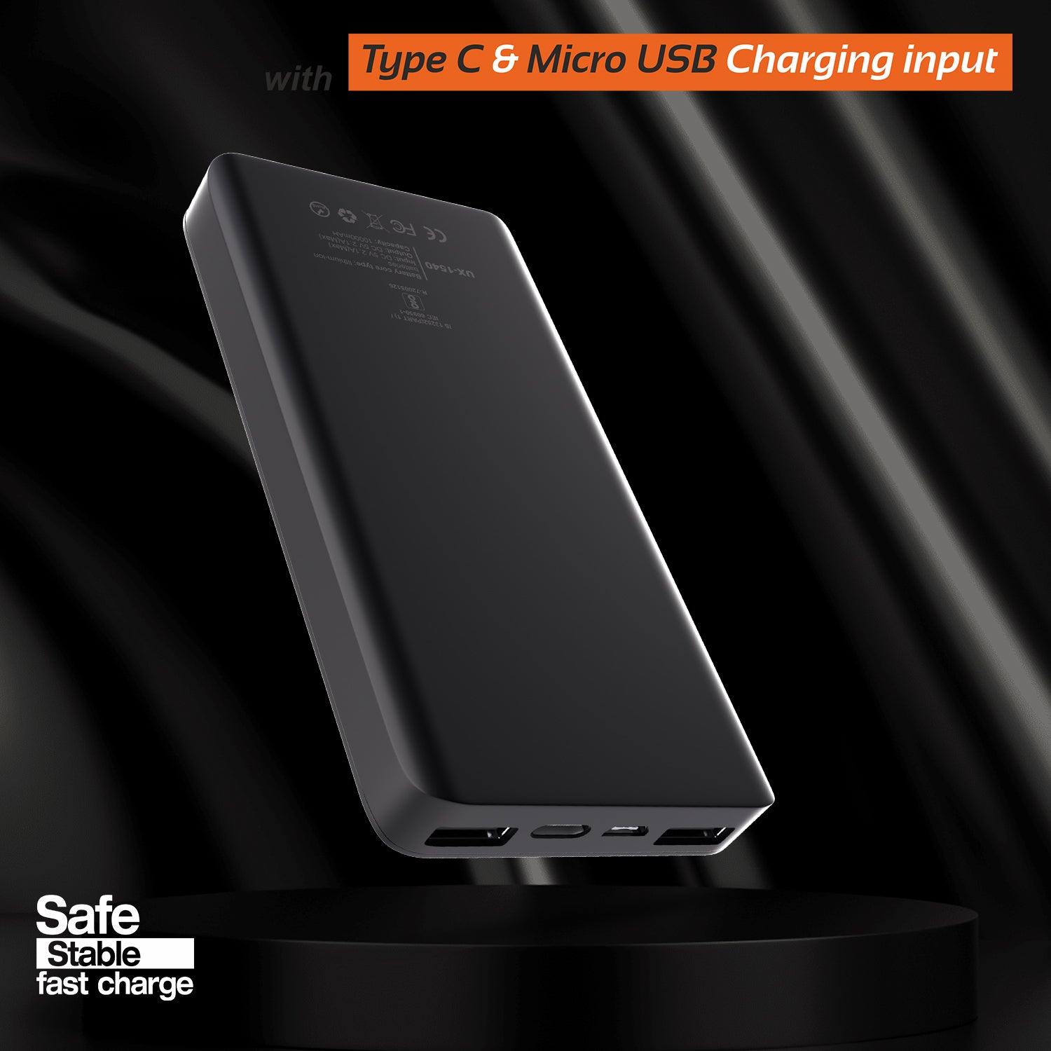 Unix UX-1514 10000mAh Power Bank - Unixindia.