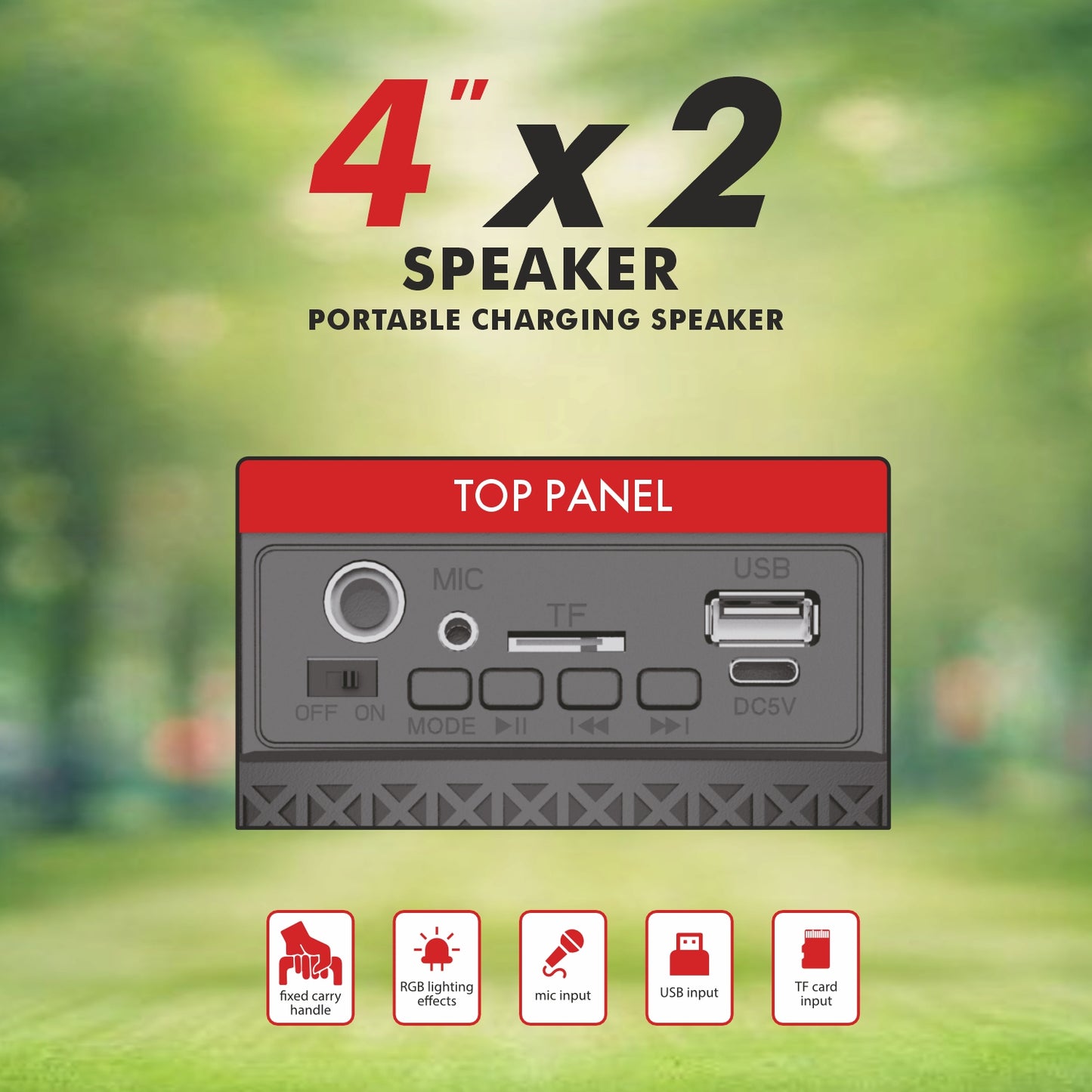 Unix XRO Boom Ra 20W Bluetooth Speaker