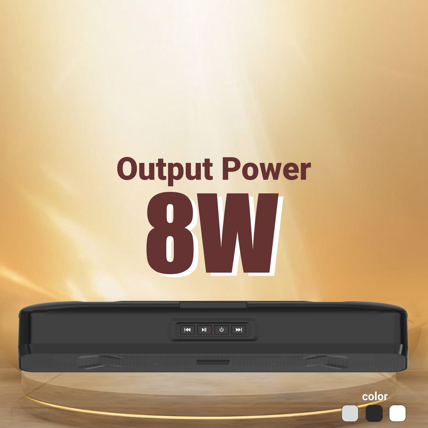 UNIX Acoustic Blast Bluetooth Speaker äóñ 52mm Drivers, 8W Hi-Fi Audio, and 6-Hour Playtime - Unixindia.