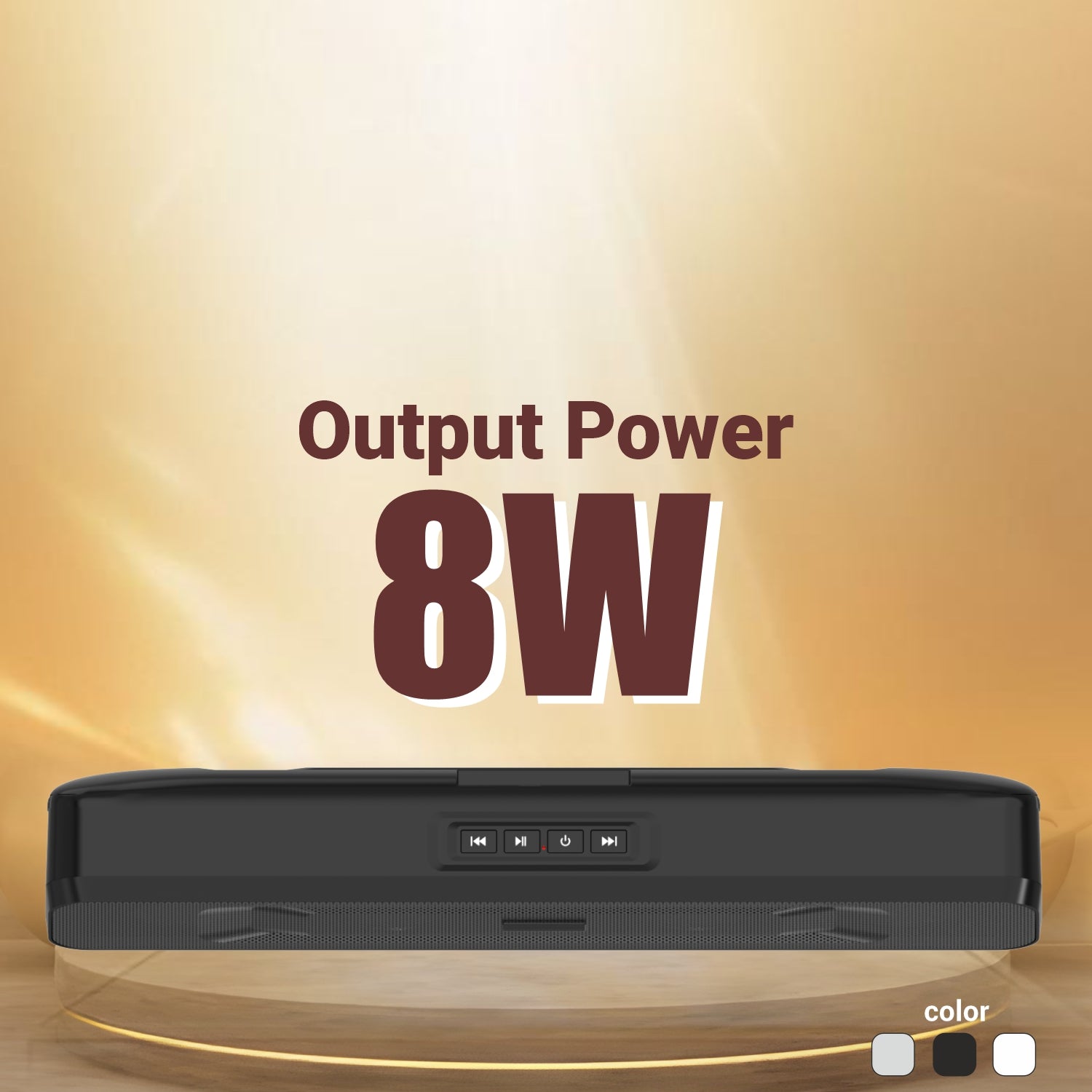 UNIX Acoustic Blast Bluetooth Speaker äóñ 52mm Drivers, 8W Hi-Fi Audio, and 6-Hour Playtime - Unixindia.