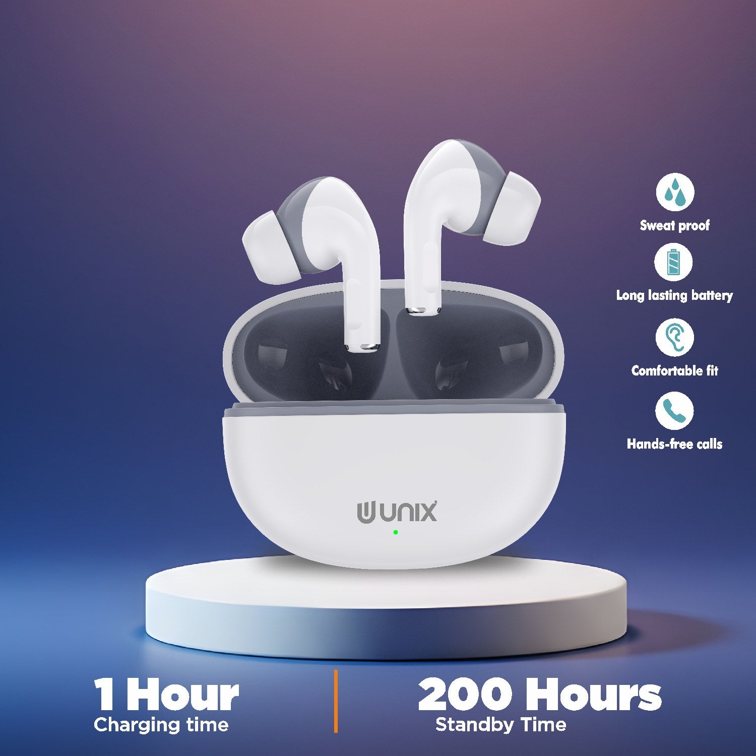 Unix Airbuds A7 Ryan True Wireless Earbuds
