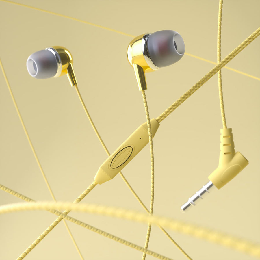 Unix Candy Best Wired Earphones - Premium Stereo Sound - Unixindia.