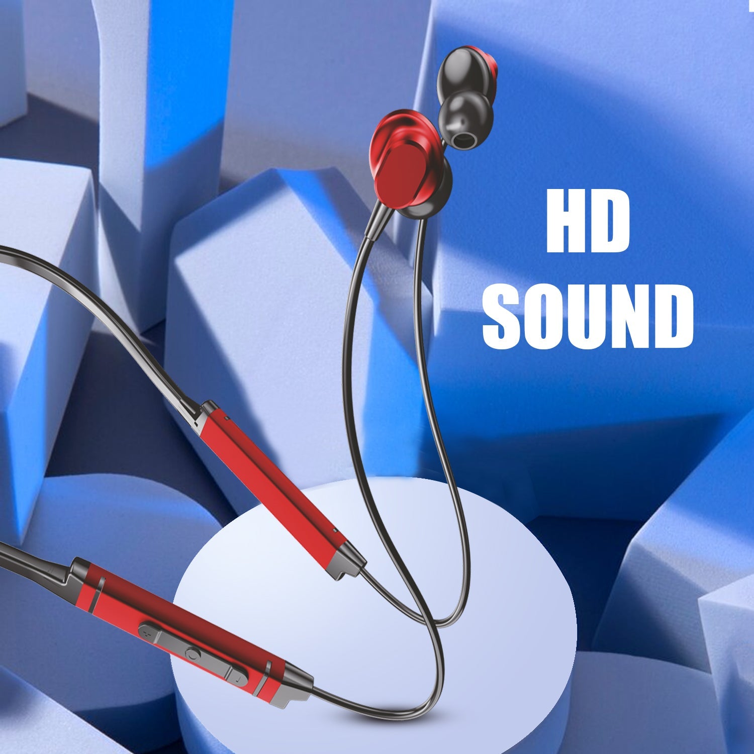 UNIX Ux-900 Springer Wireless Neckband – Up to 52 Hours Playtime, Premium Bass, Type-C Fast Charging - Unixindia.