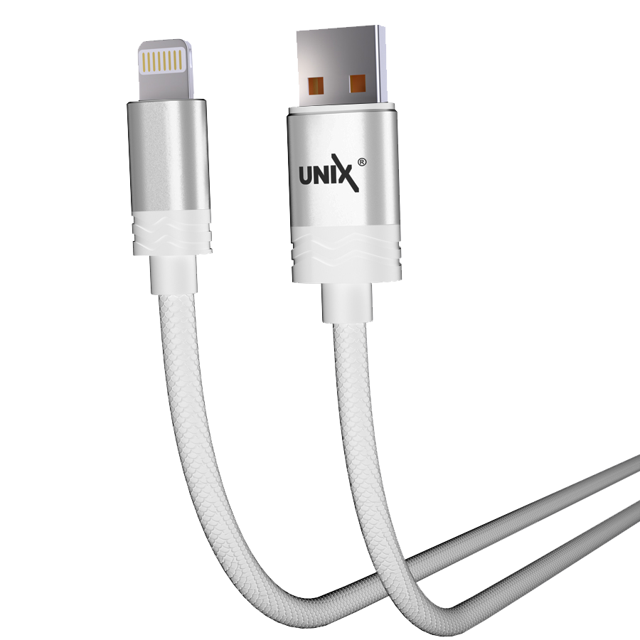 Unix UX-GS24 Best Data Cable lightning white front