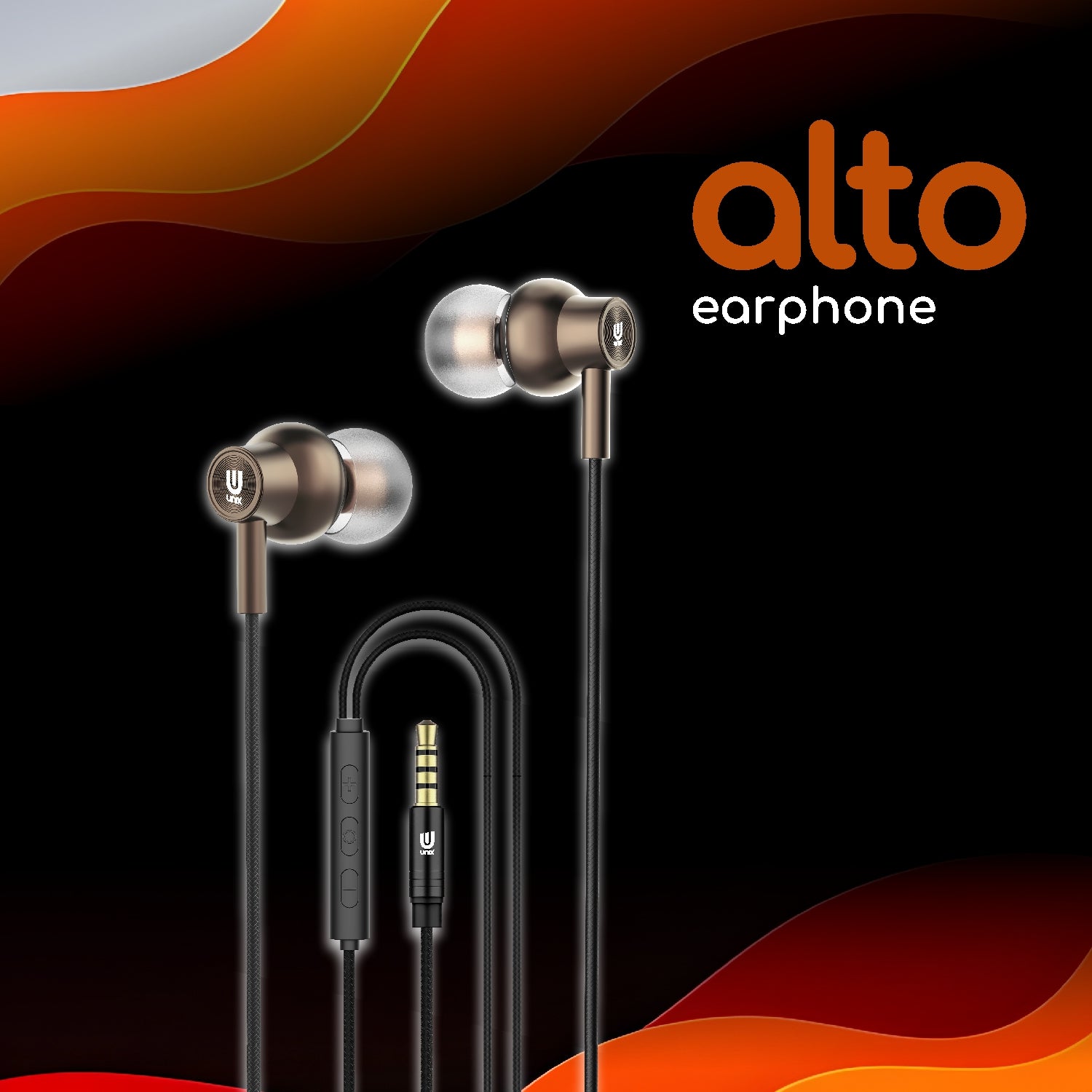 Unix Alto Wired Earphones