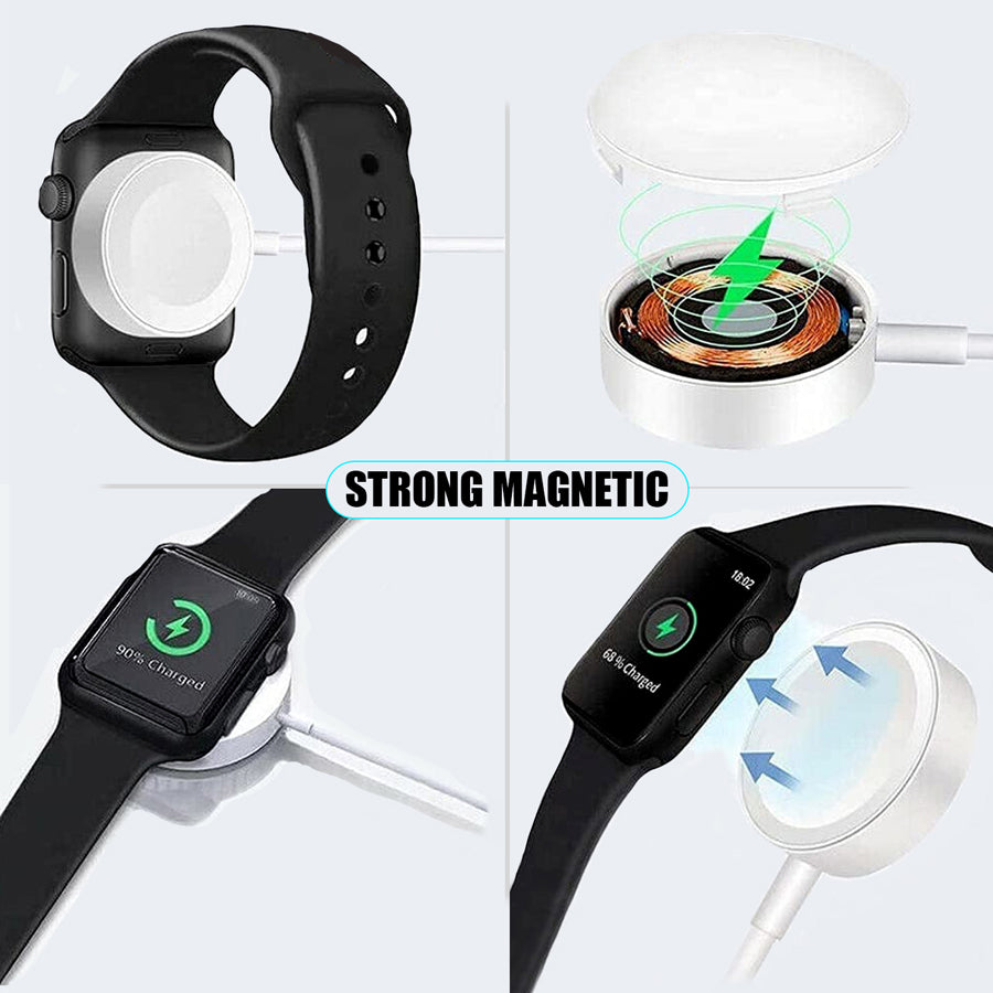 Unix UX-SWC4 Smartwatch Cable | Wireless Charging down
