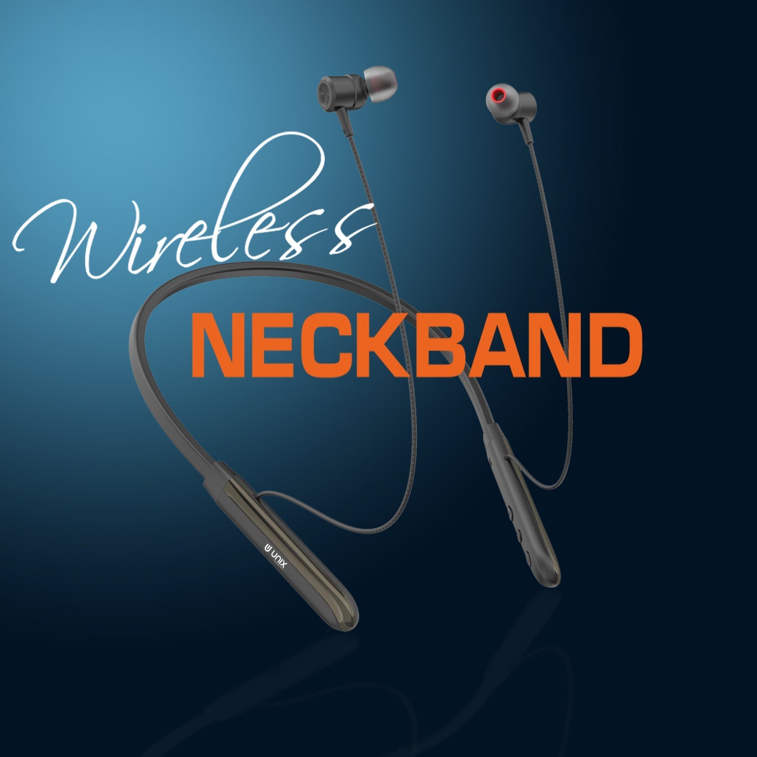 Unix UX-M15 Best Wireless Neckband - Unixindia.