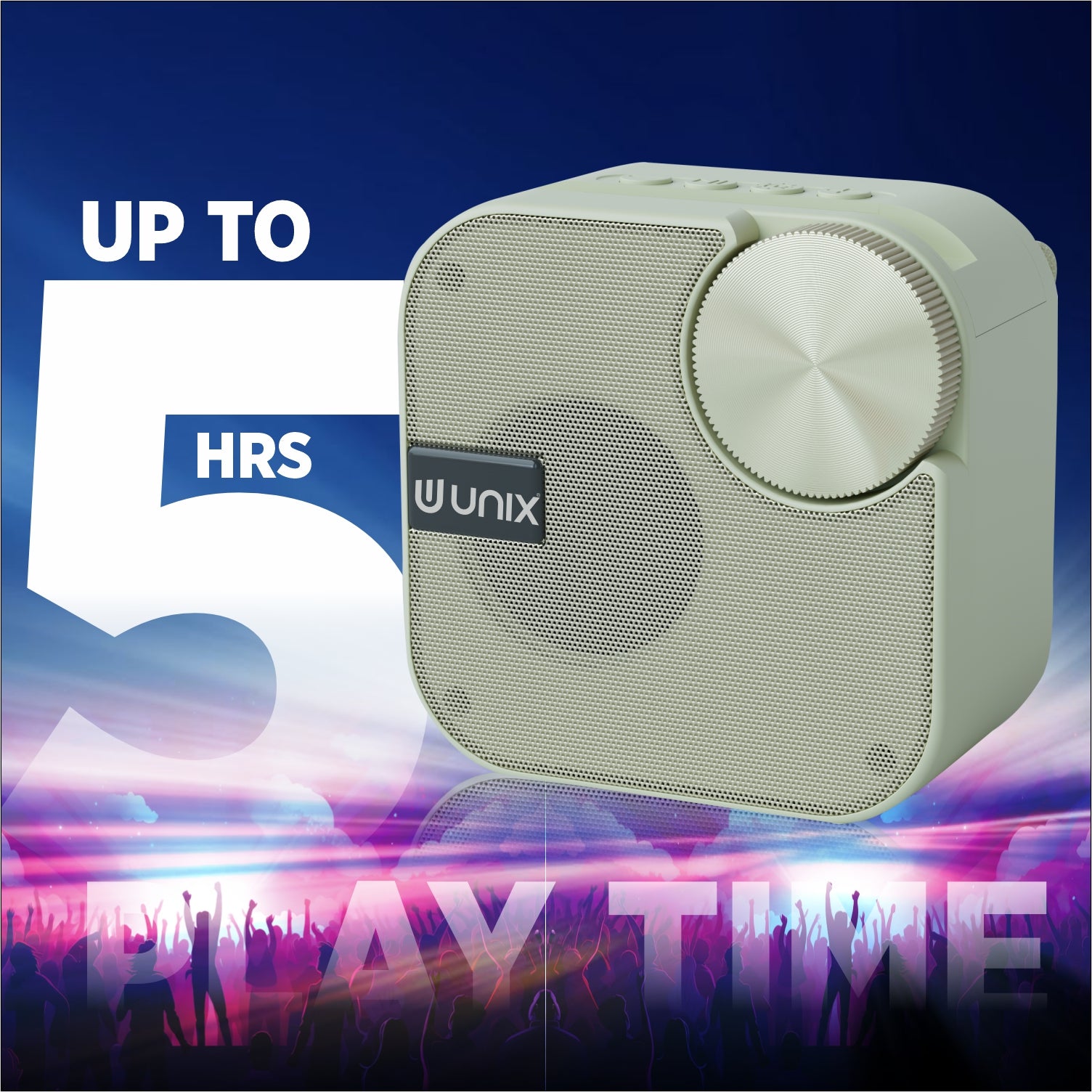 Unix GEO Inspire 8W Portable Bluetooth Speaker