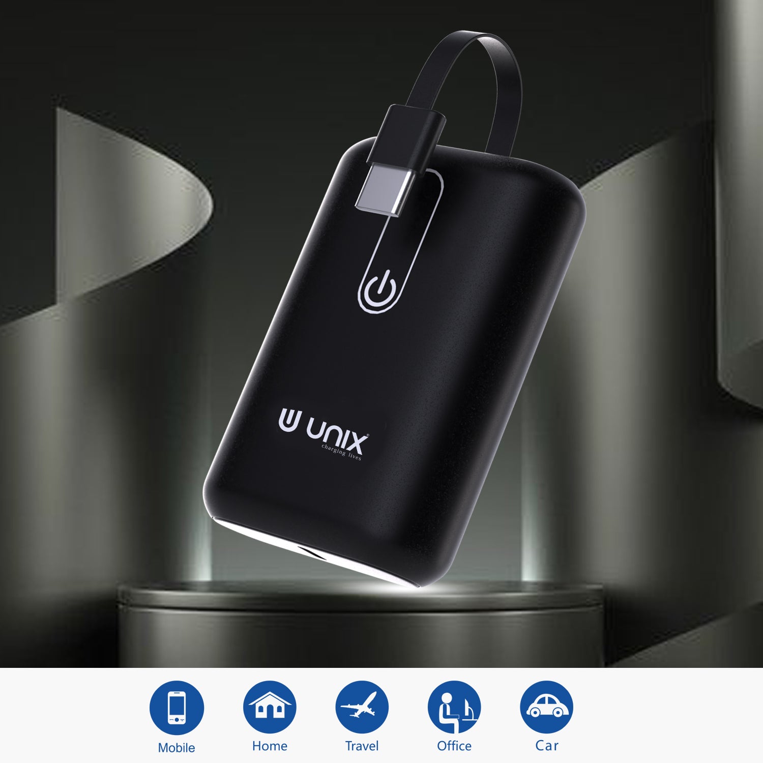 Unix UX-1515 All-in-One Compact PD Power Bank