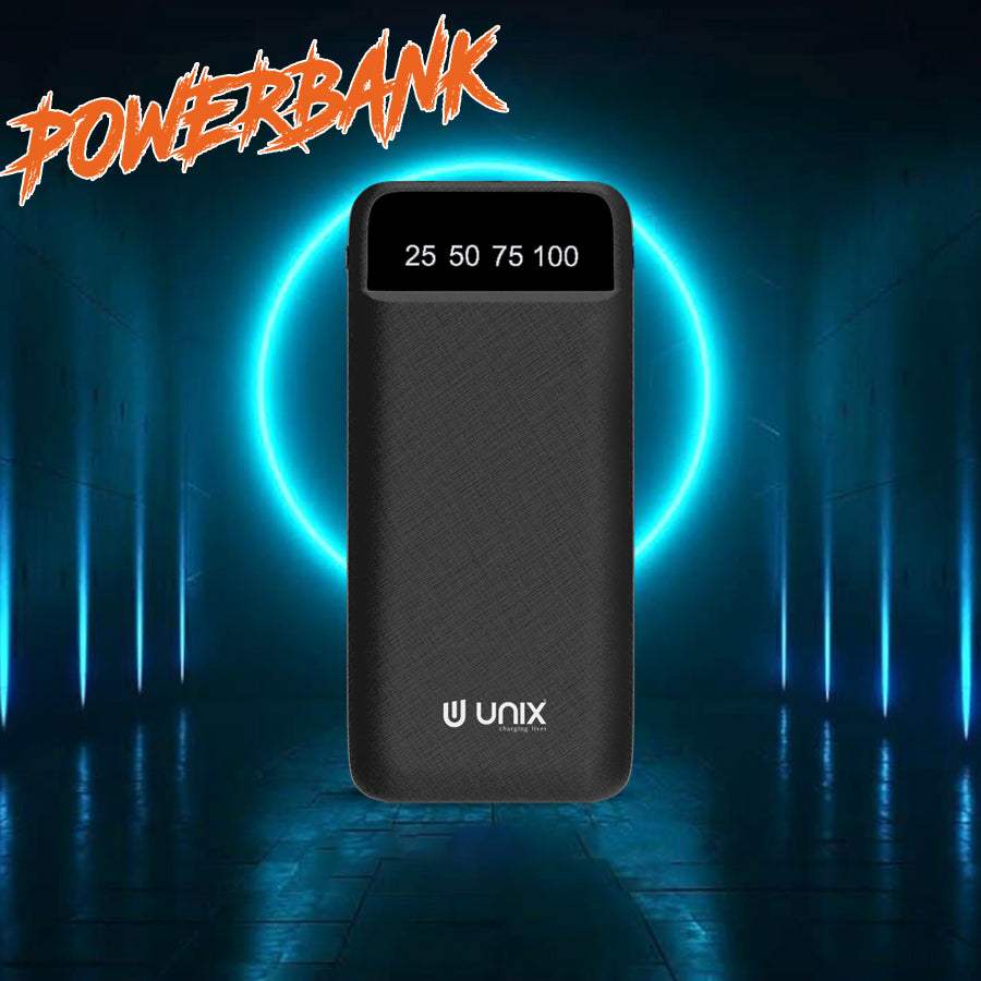 Unix UX-1520 10000mAh Power Bank - Stay Charged Anywhere, Anytime