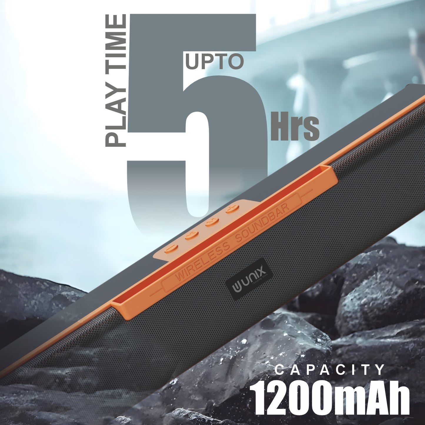 Unix Tros XB-U55 Wireless TWS Speaker