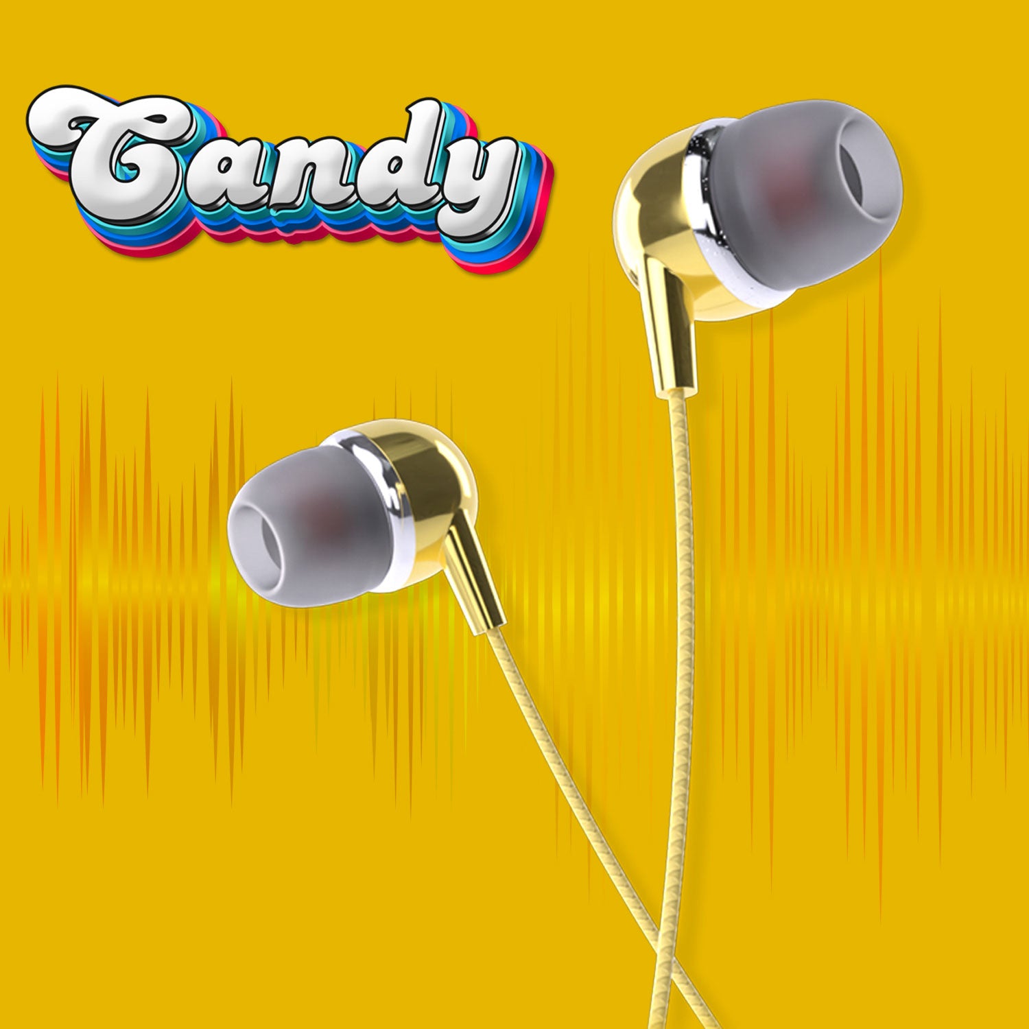 Unix Candy Best Wired Earphones - Premium Stereo Sound