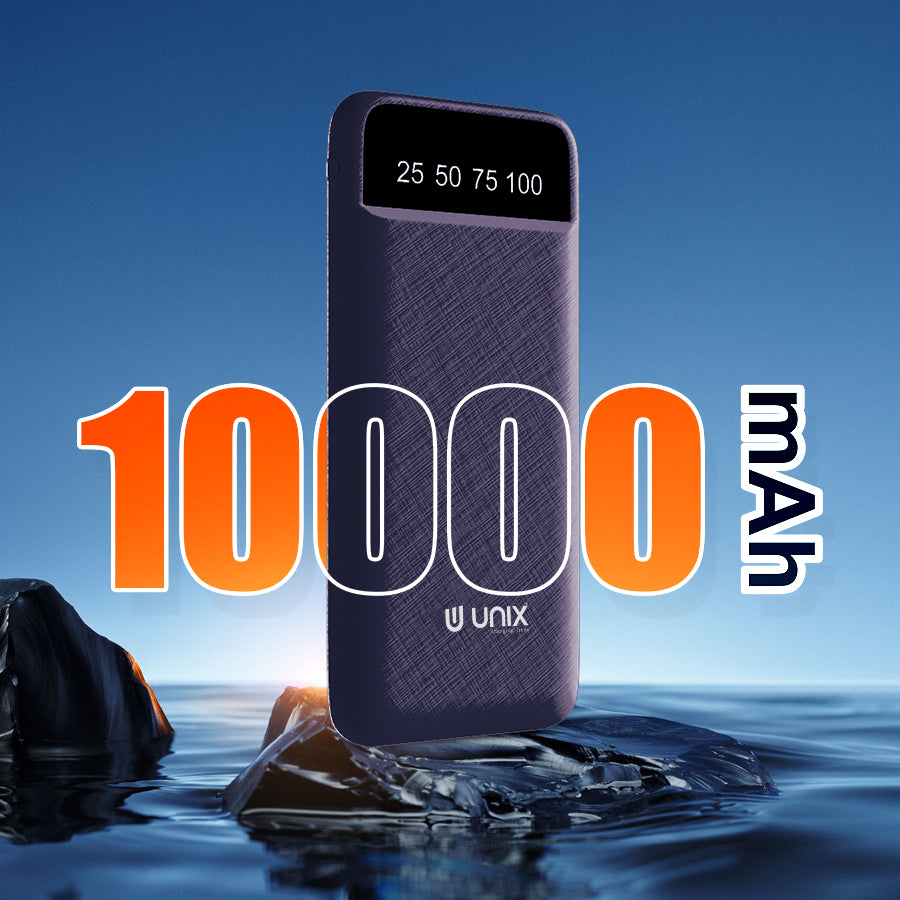 Unix UX-1520 10000mAh Power Bank - Stay Charged Anywhere, Anytime