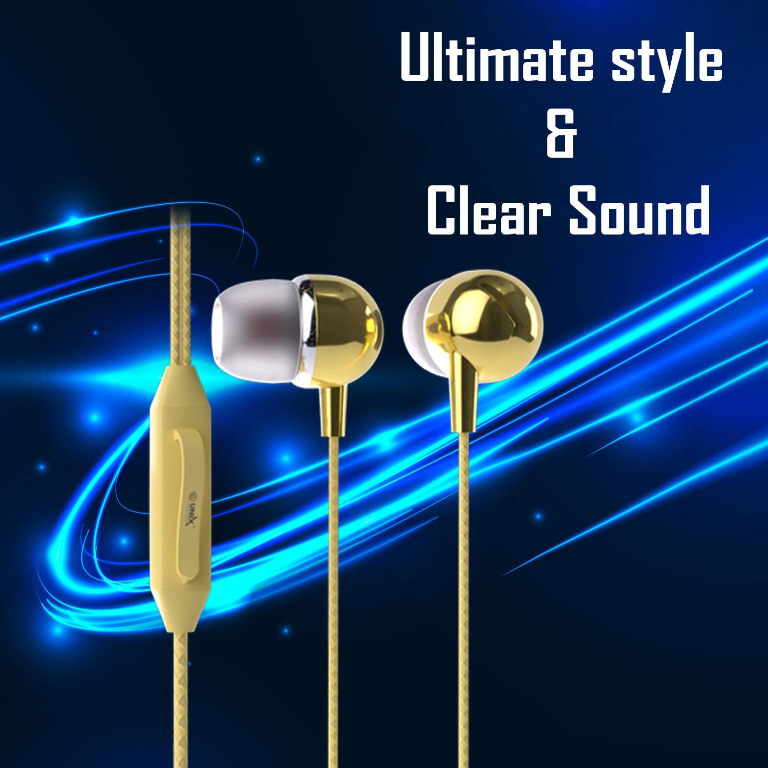 Unix Candy Best Wired Earphones - Premium Stereo Sound