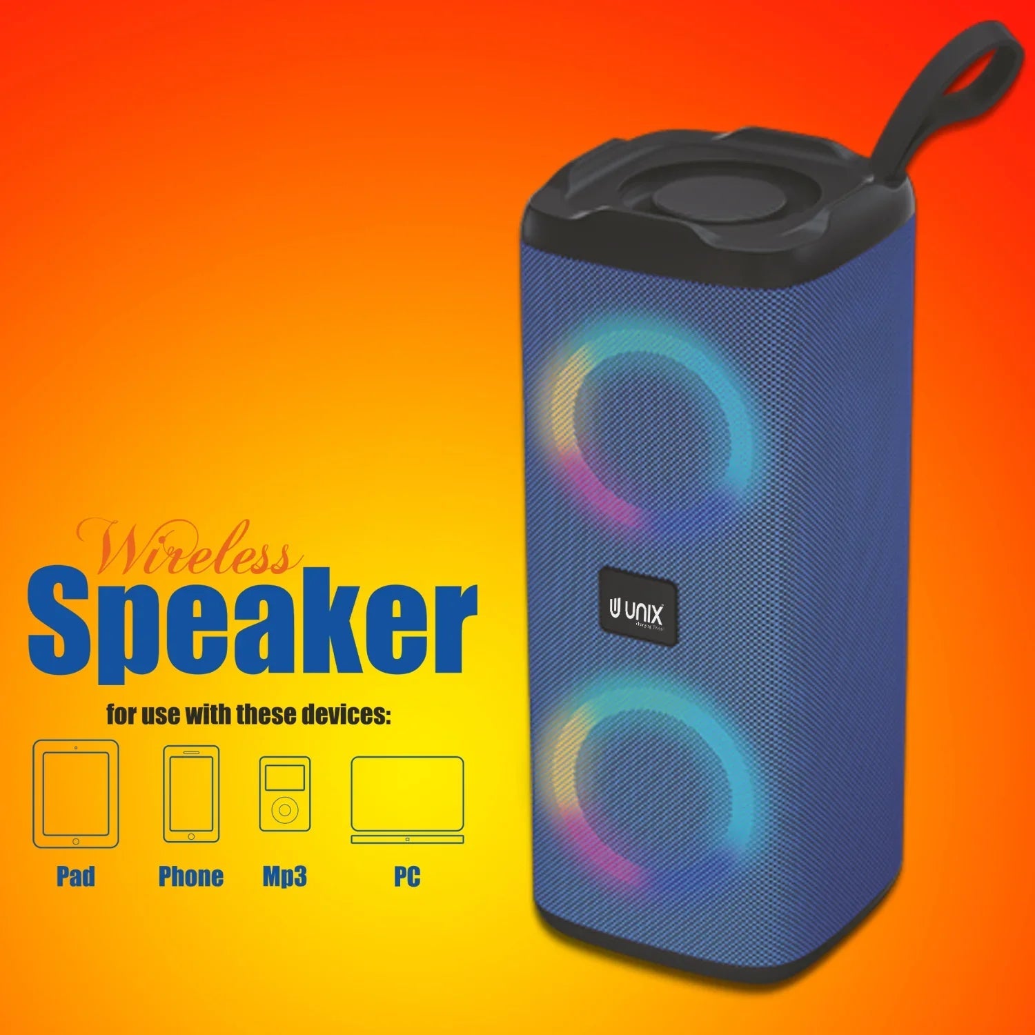 Unix Boom-Ra Best Wireless Speakers - Unixindia.