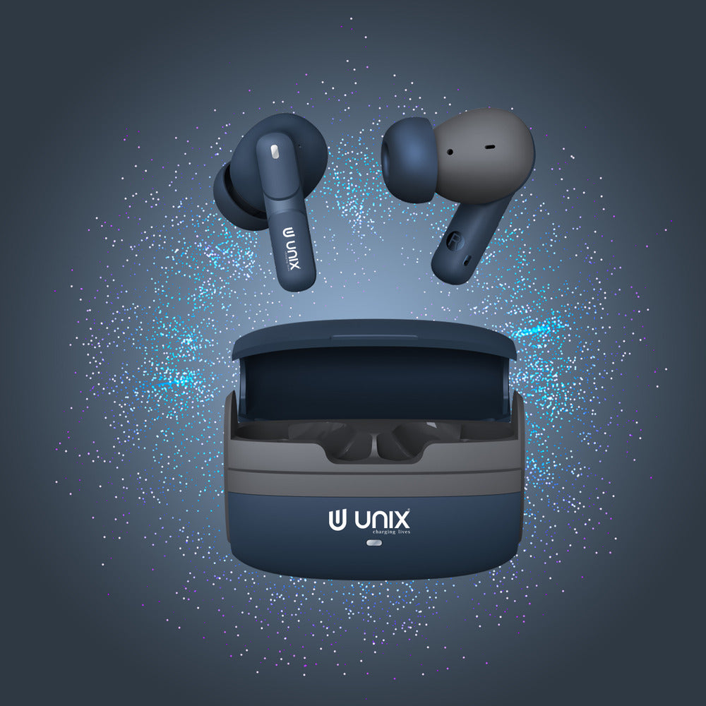 Unix UX-111 Aerobeat Wireless Earbuds | HD Sound, Long Battery Life