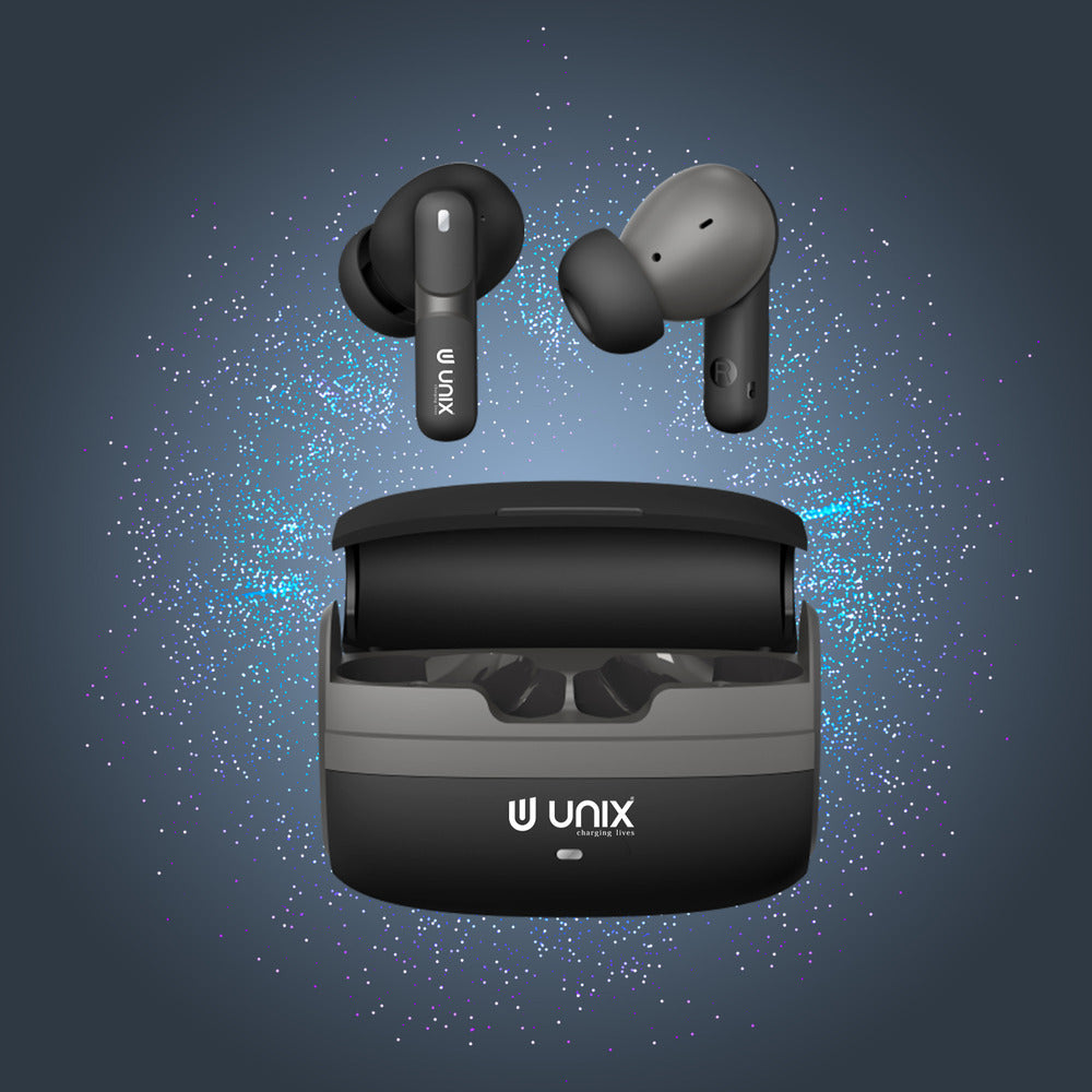 Unix UX-111 Aerobeat Wireless Earbuds | HD Sound, Long Battery Life