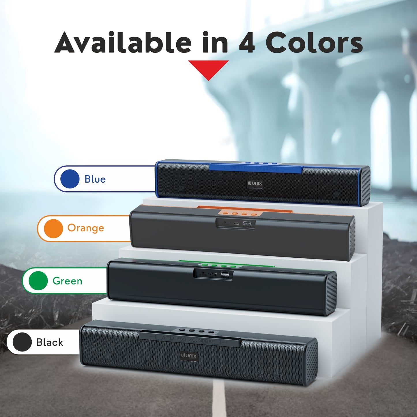 Unix Tros XB-U55 Wireless TWS Speaker