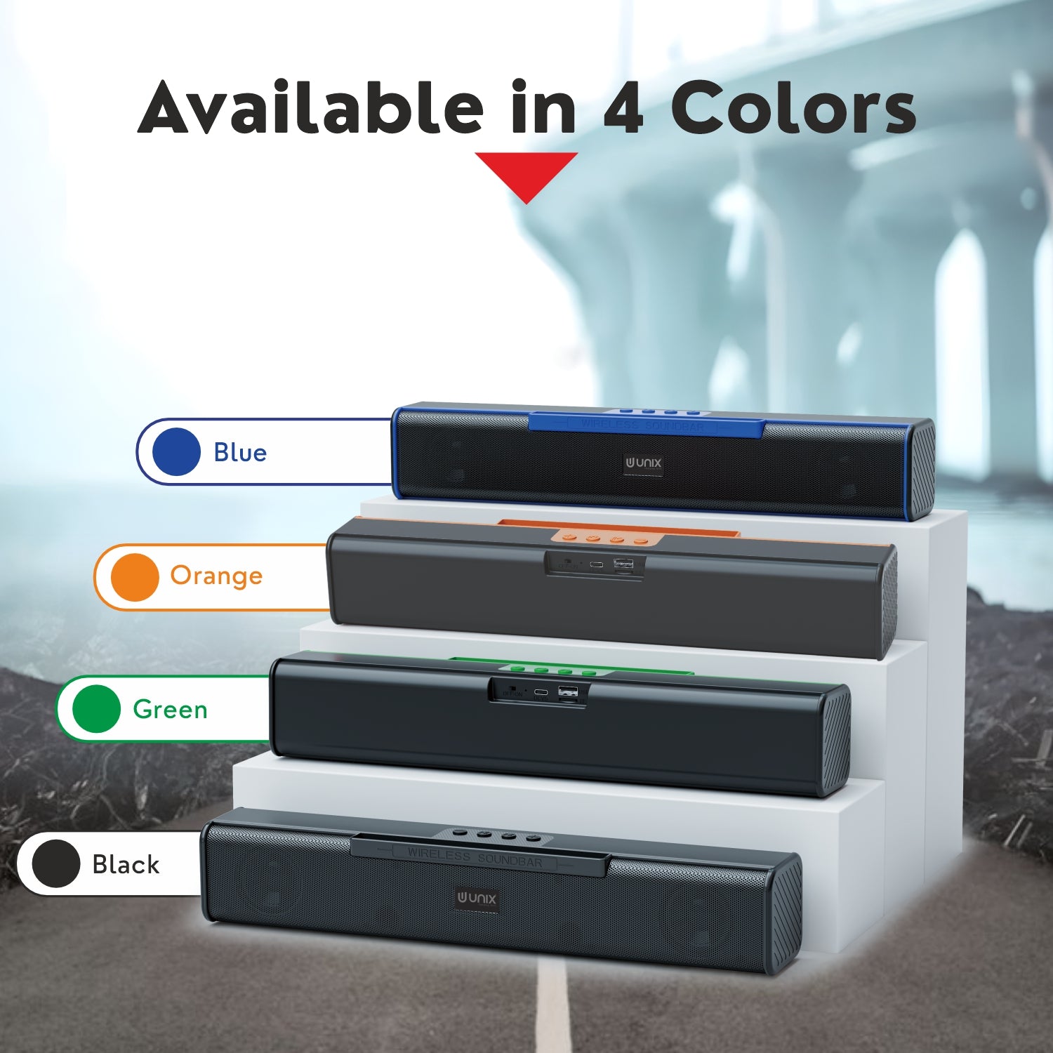 Unix Tros XB-U55 Wireless TWS Speaker