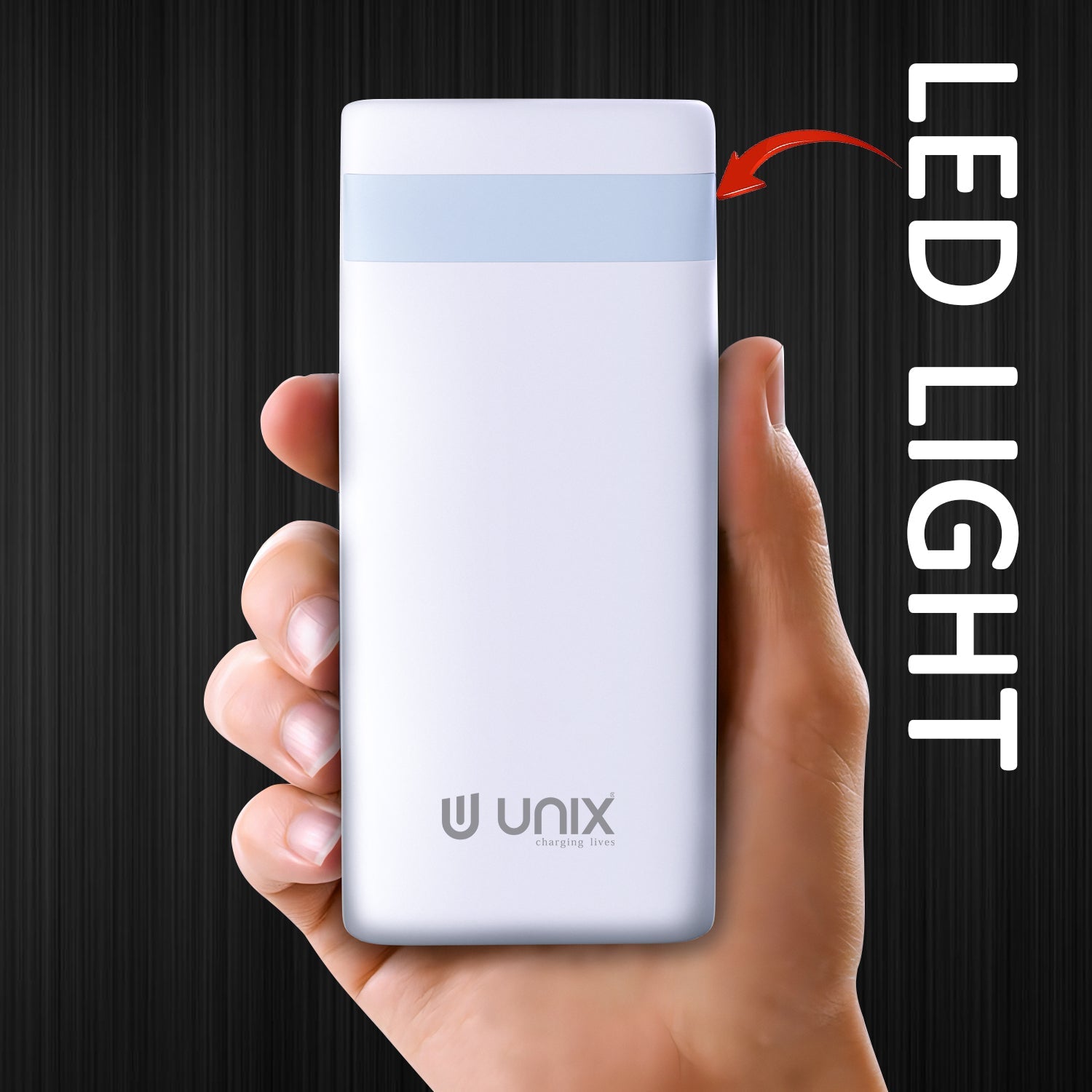 Unix UX-1517 Four In One Power Bank with LED Light - Unixindia.