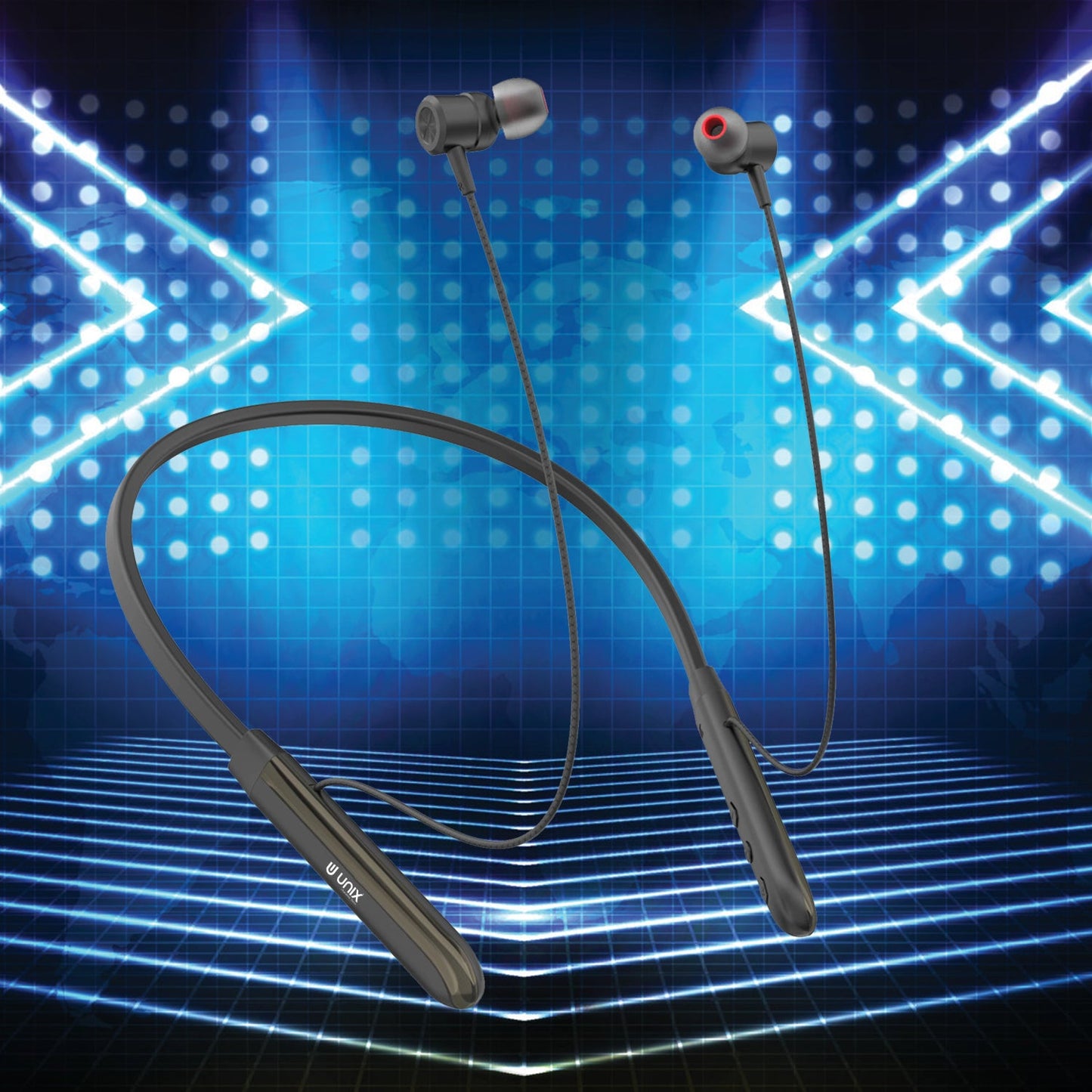 Unix UX-M15 Best Wireless Neckband - Unixindia.